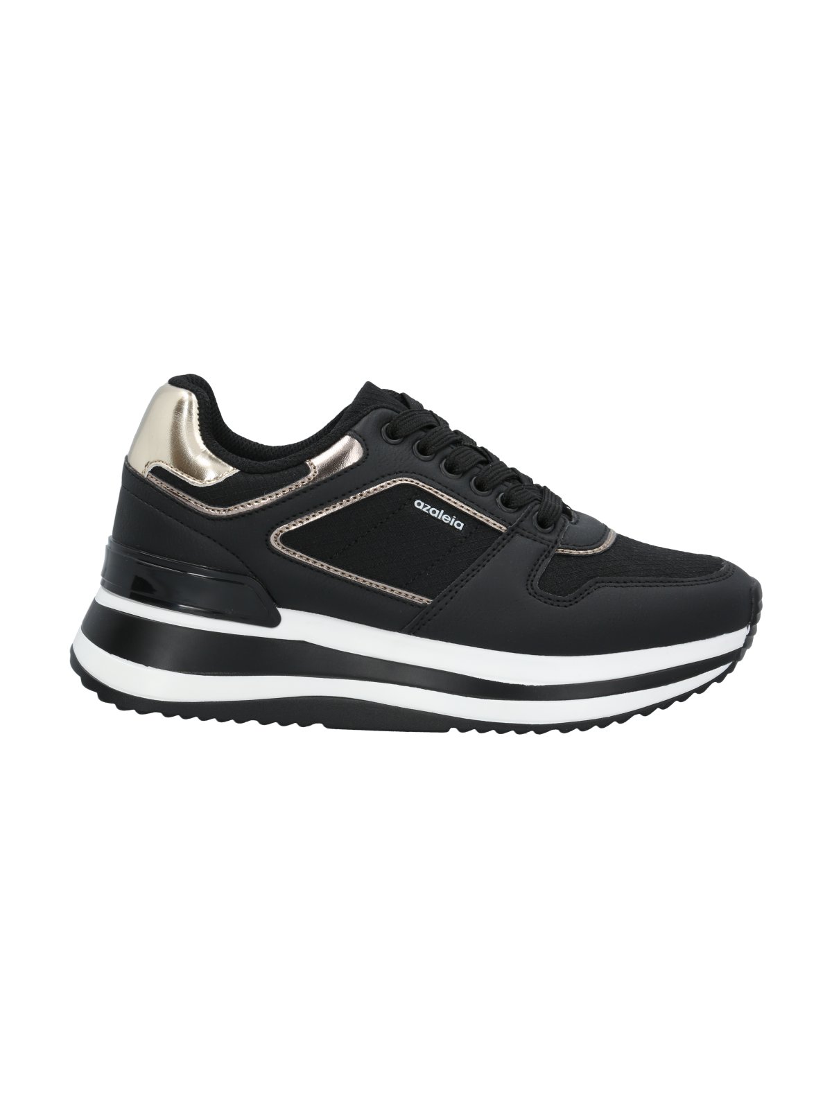 ZAPATILLA MUJER EDNA EN COLOR NEGRO AZALEIA - 2