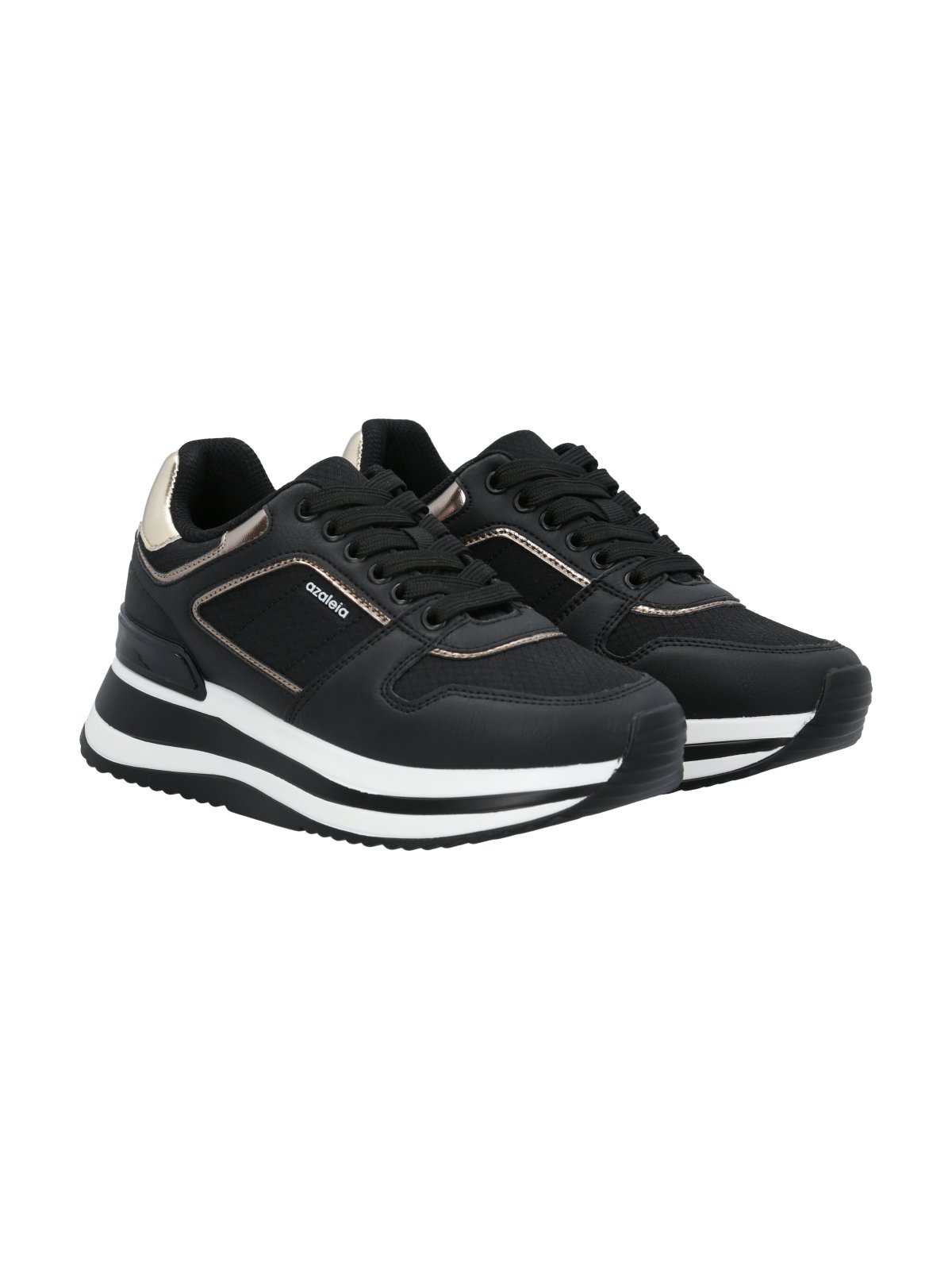 ZAPATILLA MUJER EDNA EN COLOR NEGRO AZALEIA - 9