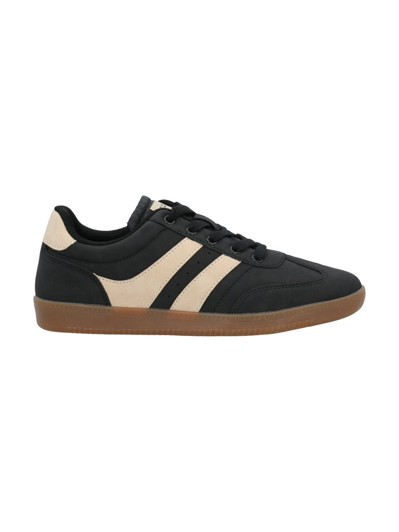 ZAPATILLA MUJER GERA NEGRO BEIGE AZALEIA - 2