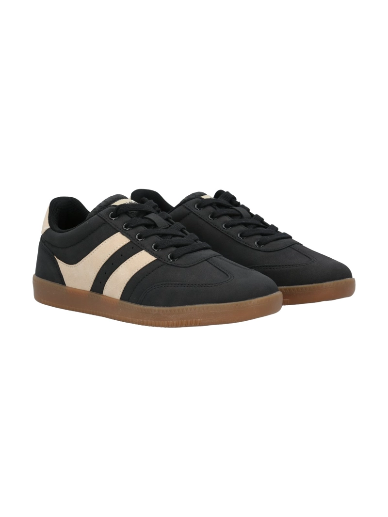 ZAPATILLA MUJER GERA NEGRO BEIGE AZALEIA - 9