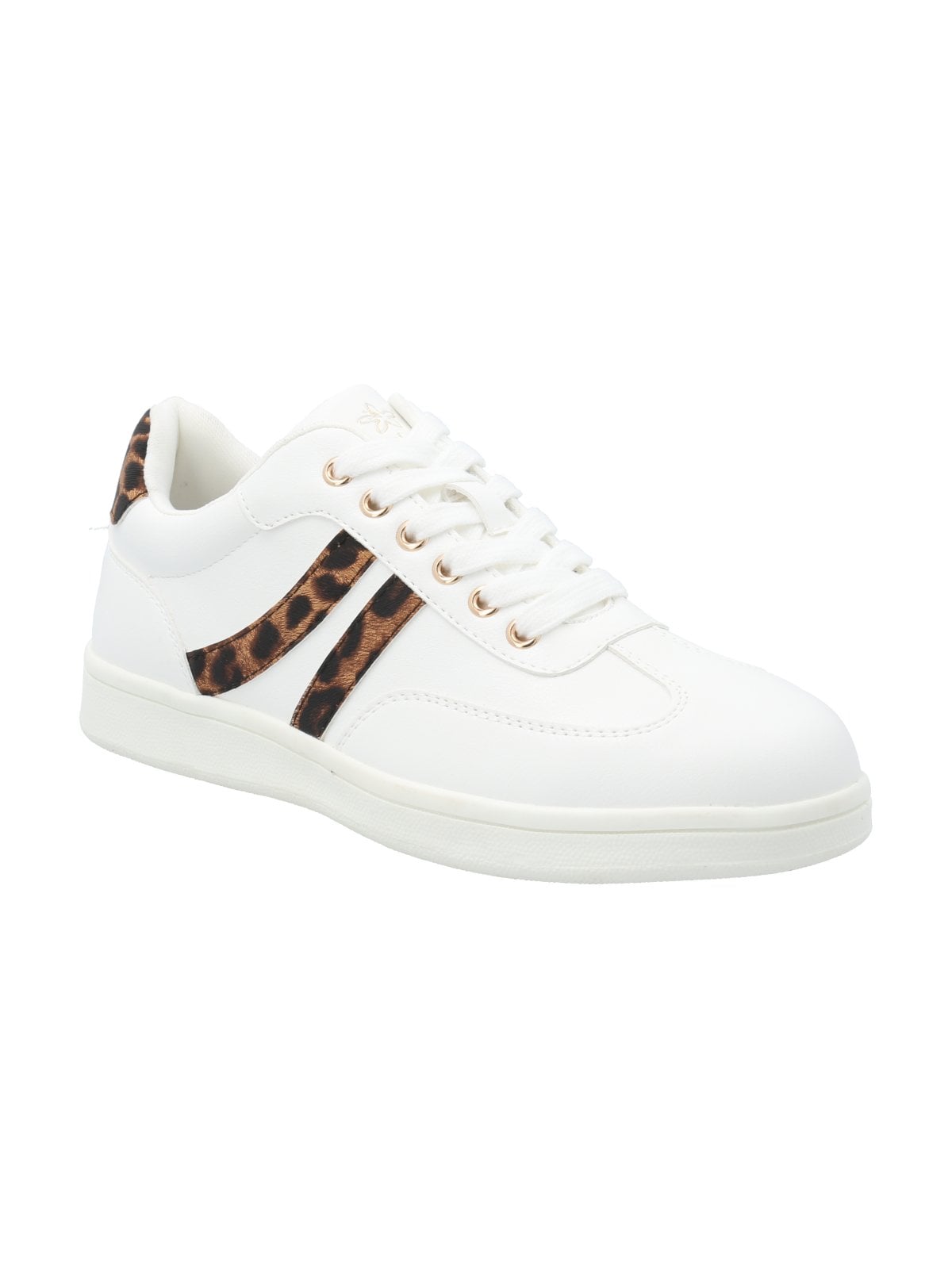 ZAPATILLA MUJER ADIELA BLANCO LEOPARDO AZALEIA - 1