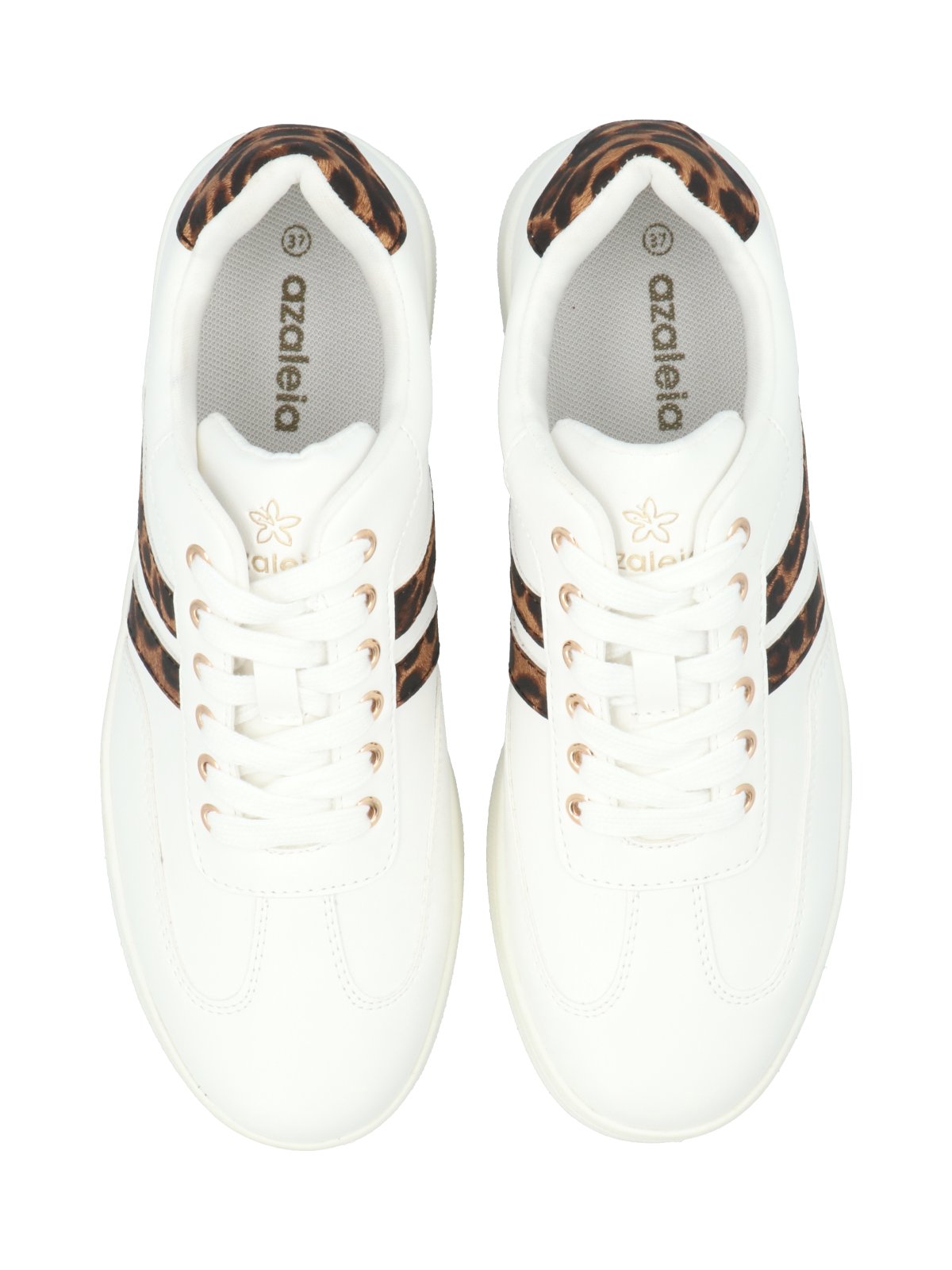 ZAPATILLA MUJER ADIELA BLANCO LEOPARDO AZALEIA - 8