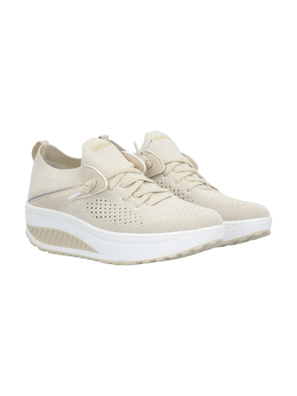 ZAPATILLA MUJER EDEN BEIGE AZALEIA - 9