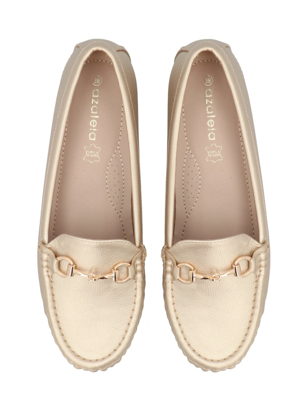 ZAPATO MUJER DEVIRA DORADO AZALEIA - 8