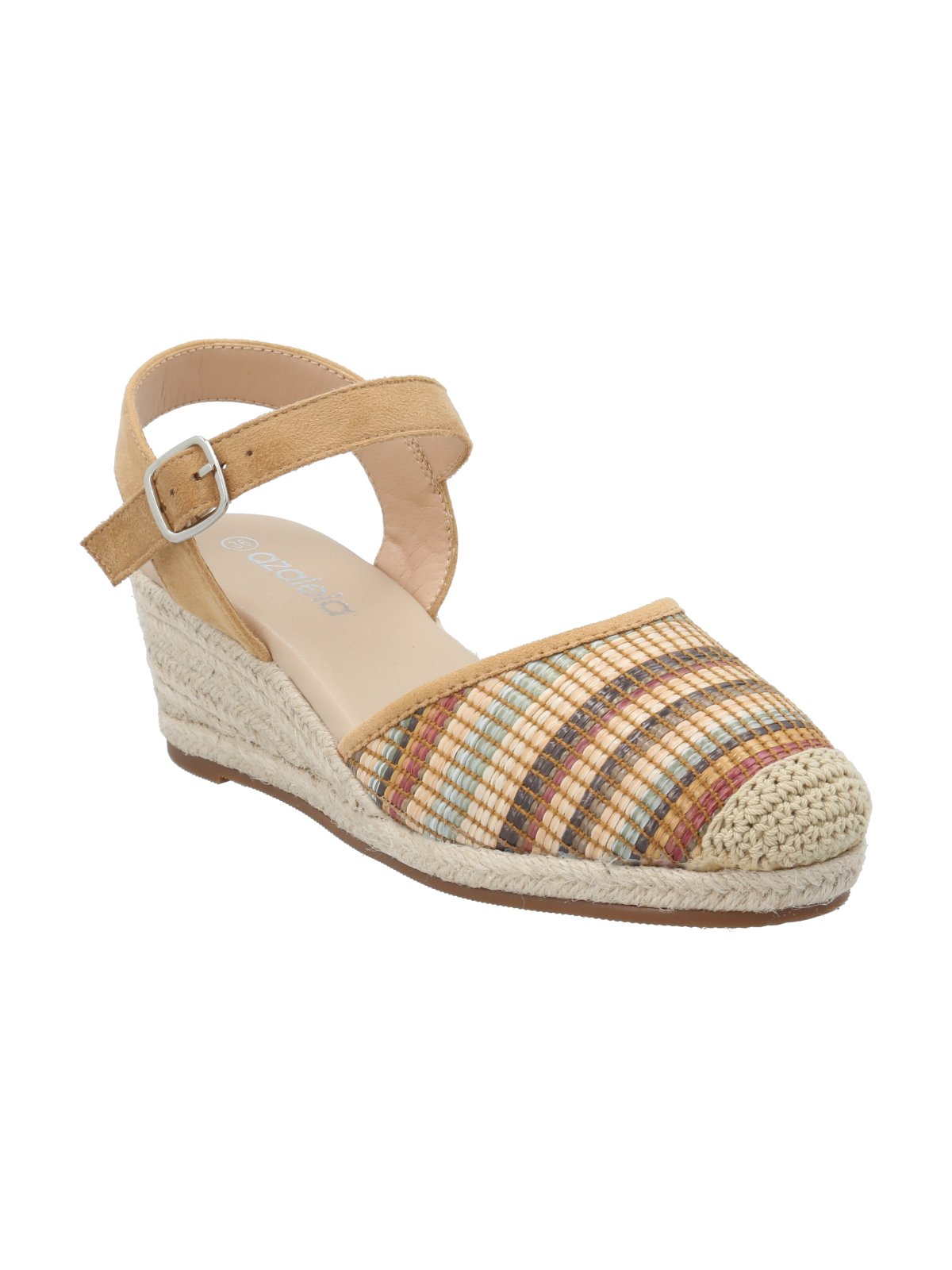 ALPARGATA MUJER CEDRINA BEIGE MULTI AZALEIA - 1