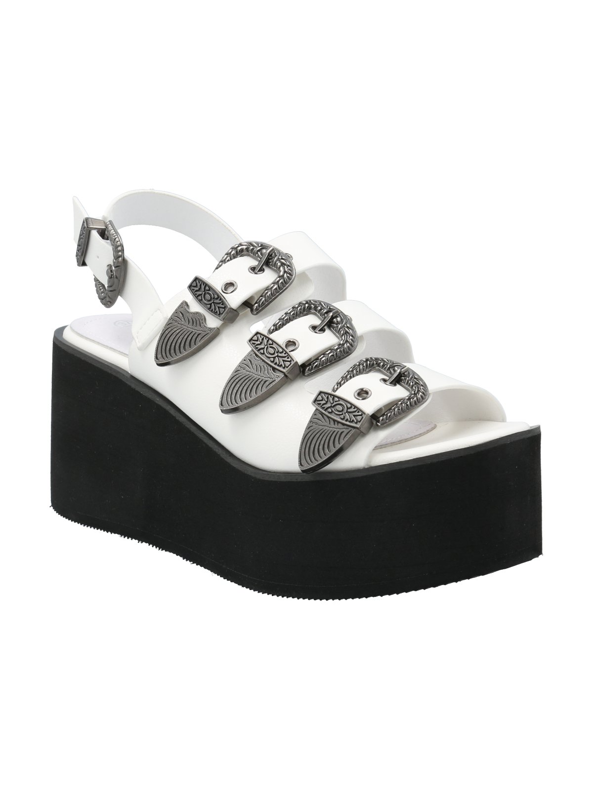 SANDALIA MUJER LOLA EN COLOR BLANCO AZALEIA - 1