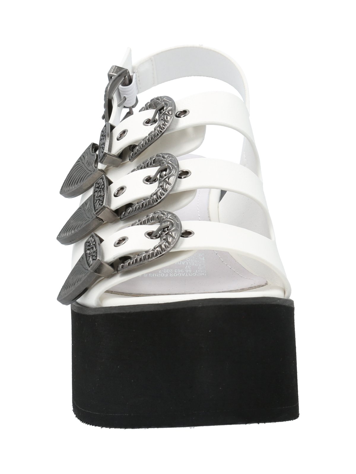 SANDALIA MUJER LOLA EN COLOR BLANCO AZALEIA - 4