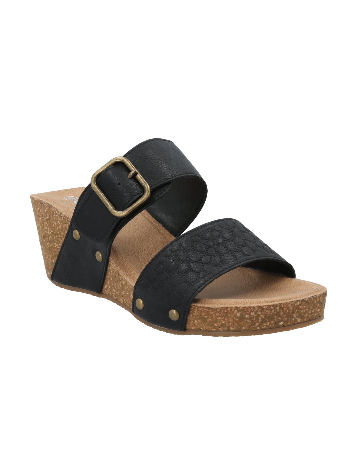 SANDALIA MUJER MARGARITA EN COLOR NEGRO AZALEIA - 1