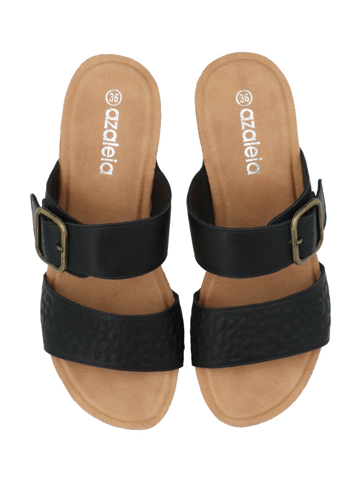 SANDALIA MUJER MARGARITA EN COLOR NEGRO AZALEIA - 8