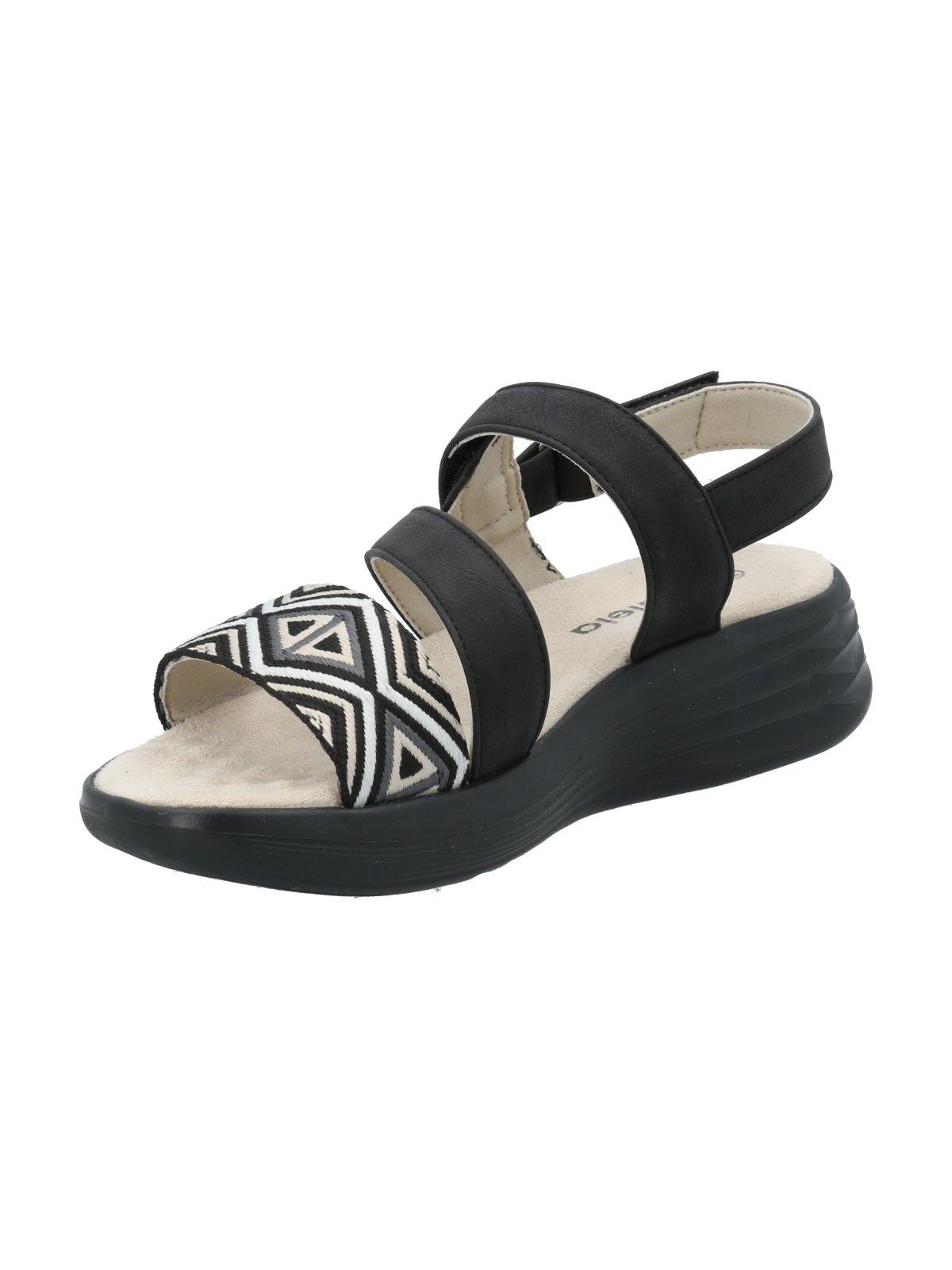 SANDALIA MUJER IDARA EN COLOR NEGRO AZALEIA - 5