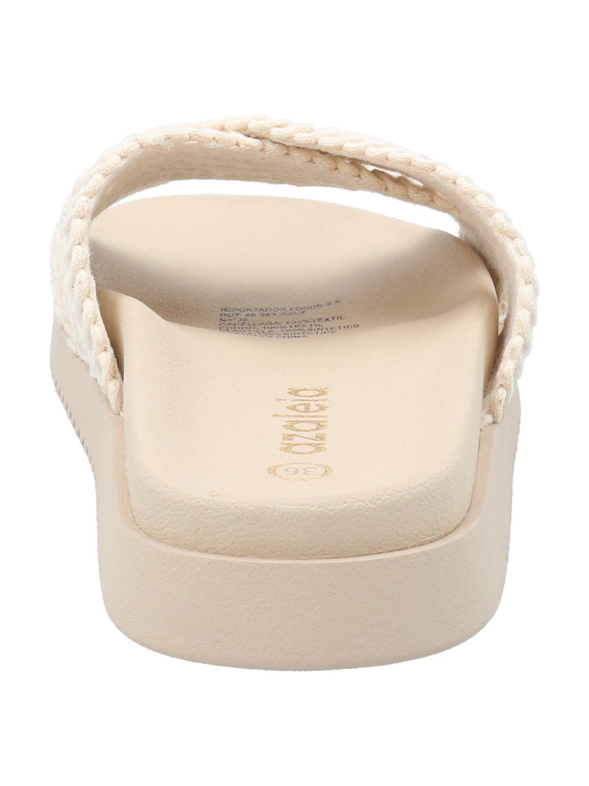 SANDALIA MUJER BRINA NATURAL AZALEIA - 7