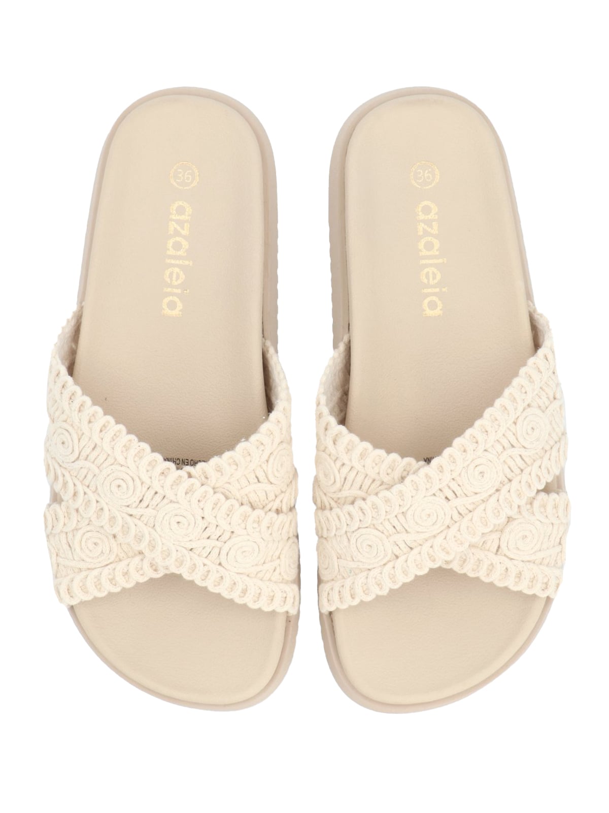 SANDALIA MUJER BRINA NATURAL AZALEIA - 8