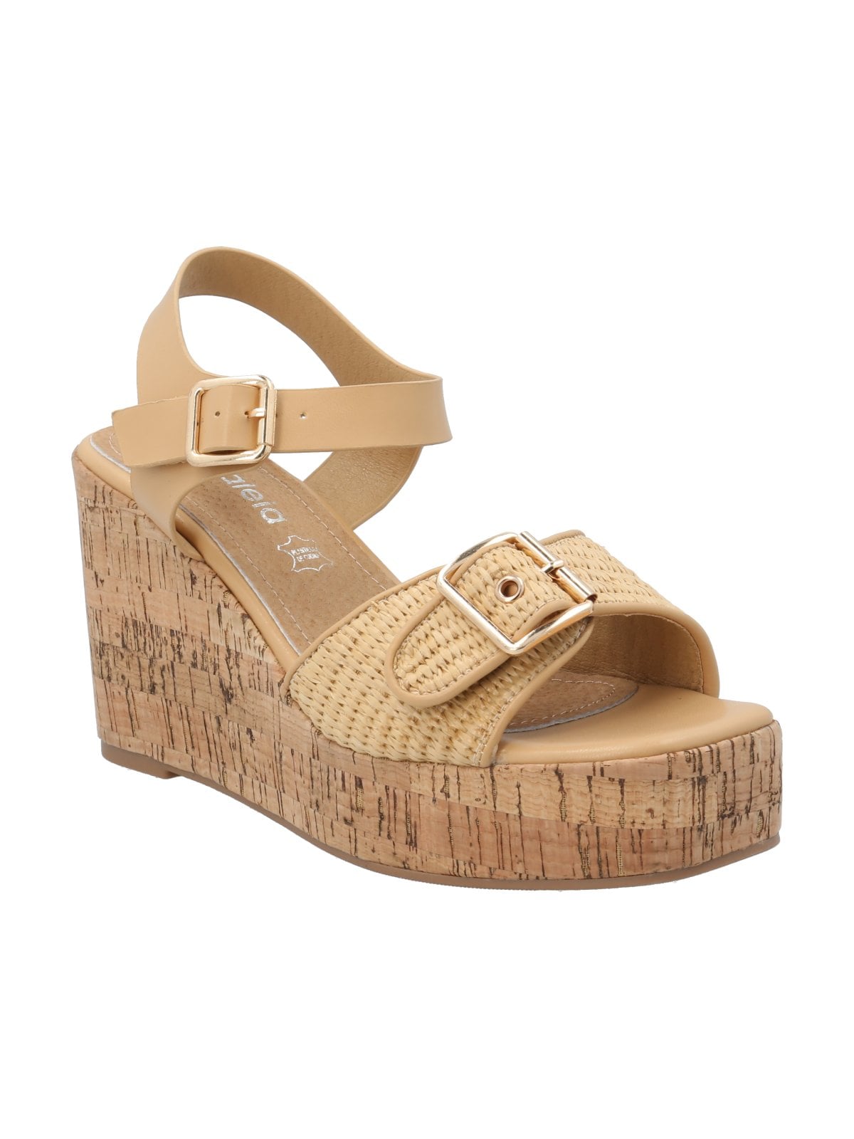 SANDALIA MUJER CARLOTTA NATURAL AZALEIA - 1