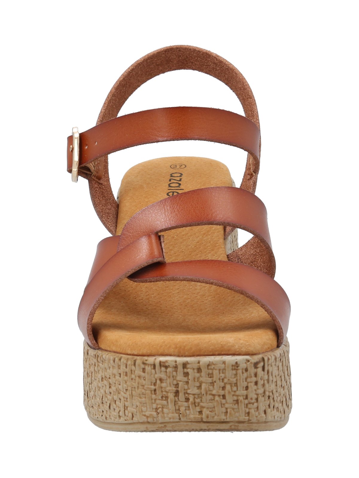 SANDALIA MUJER JULIA COGNAC AZALEIA - 4