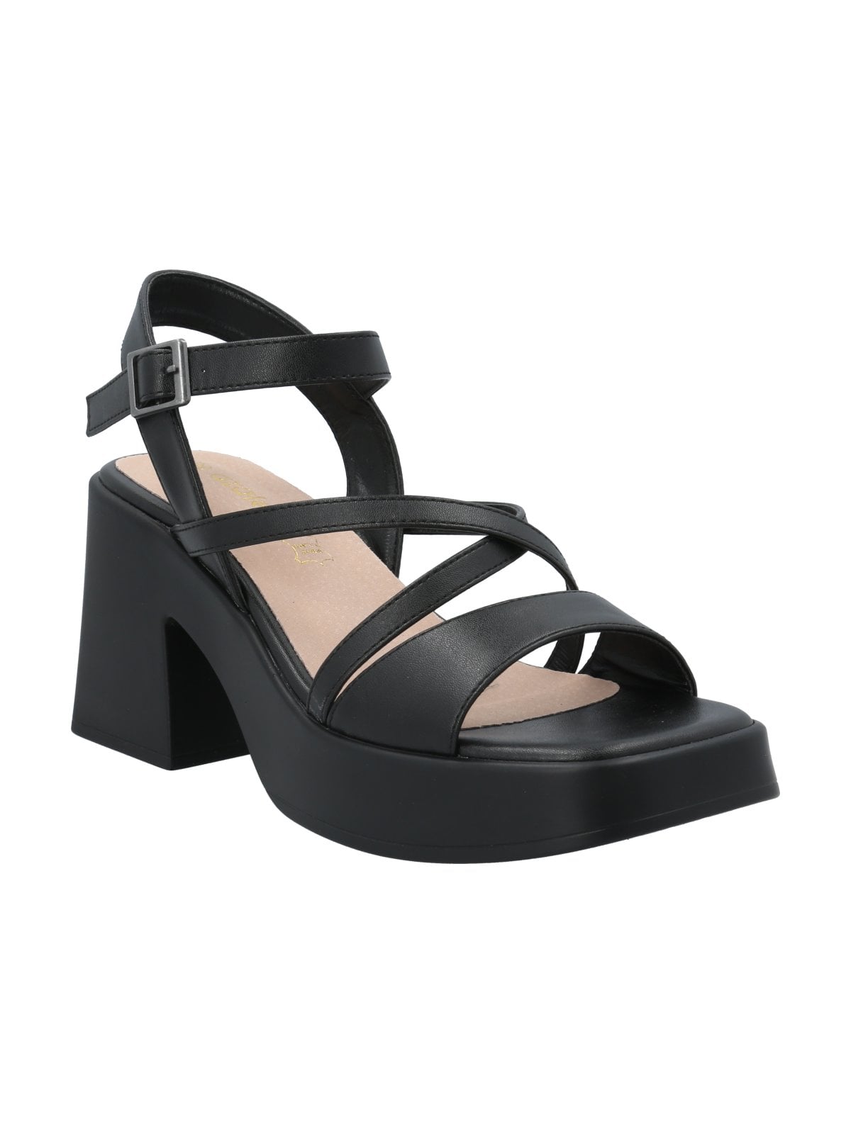 SANDALIA MUJER ORIANA EN COLOR NEGRO AZALEIA - 1