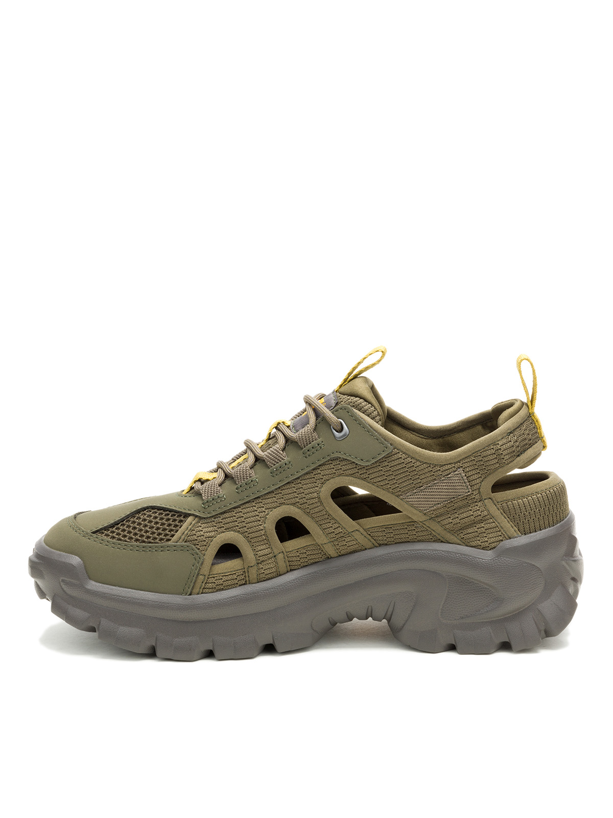 SANDALIA INTRUDER LITE AIR FLO HOMBRE OLIVA CAT - 4
