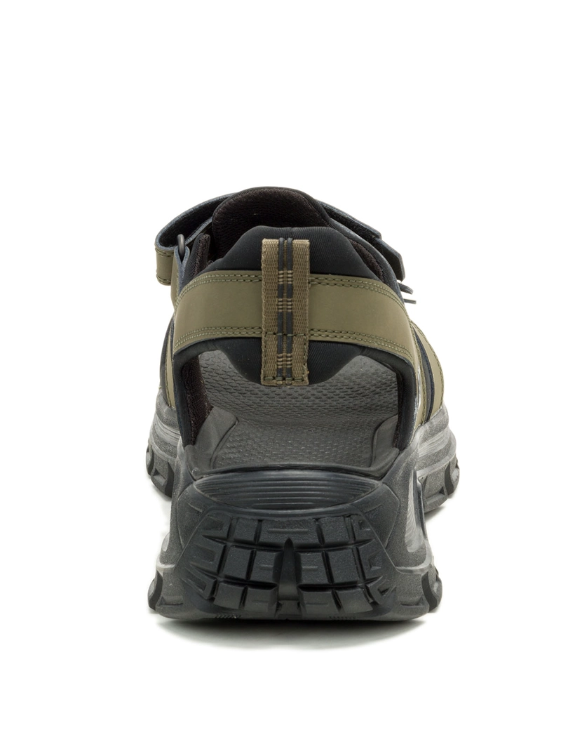 SANDALIA HOMBRE CUERO CRITERION OLIVA CAT - 6