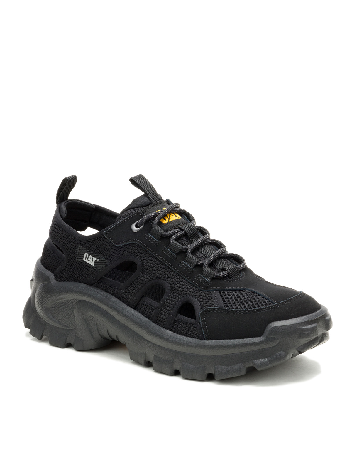 SANDALIA INTRUDER LITE AIR FLO HOMBRE EN COLOR NEGRO CAT - 1
