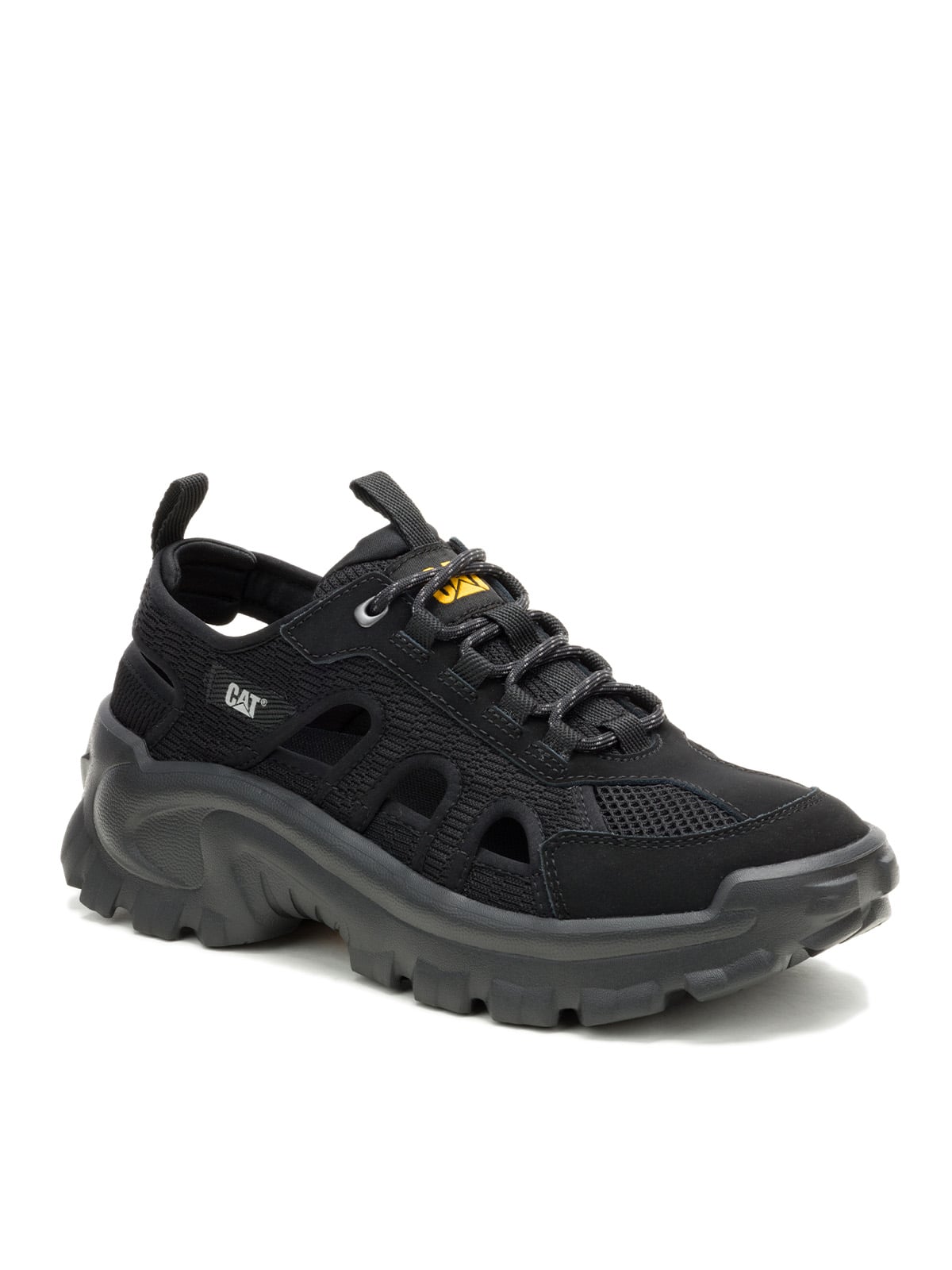 SANDALIA INTRUDER LITE AIR FLO HOMBRE EN COLOR NEGRO CAT - 1