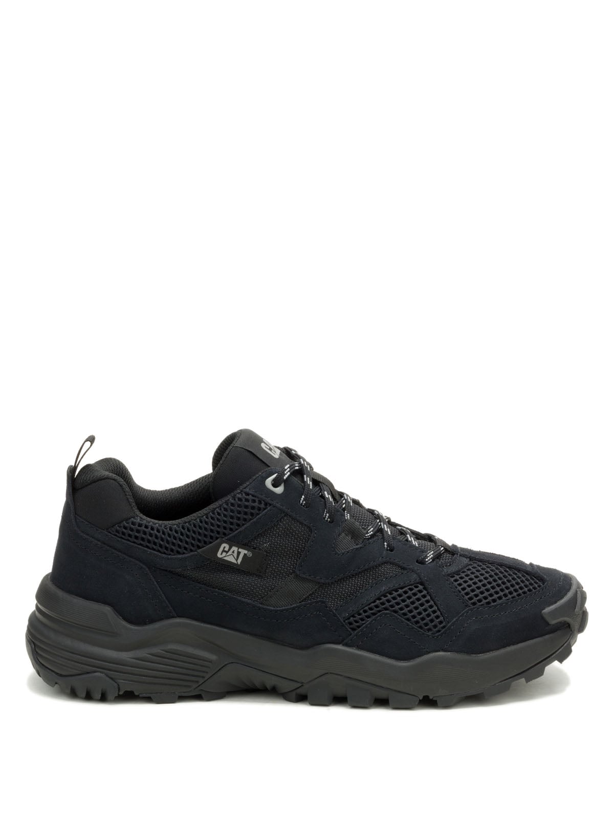 ZAPATILLA HOMBRE GRAPPLE SUEDE MESH NEGRO CAT - 2