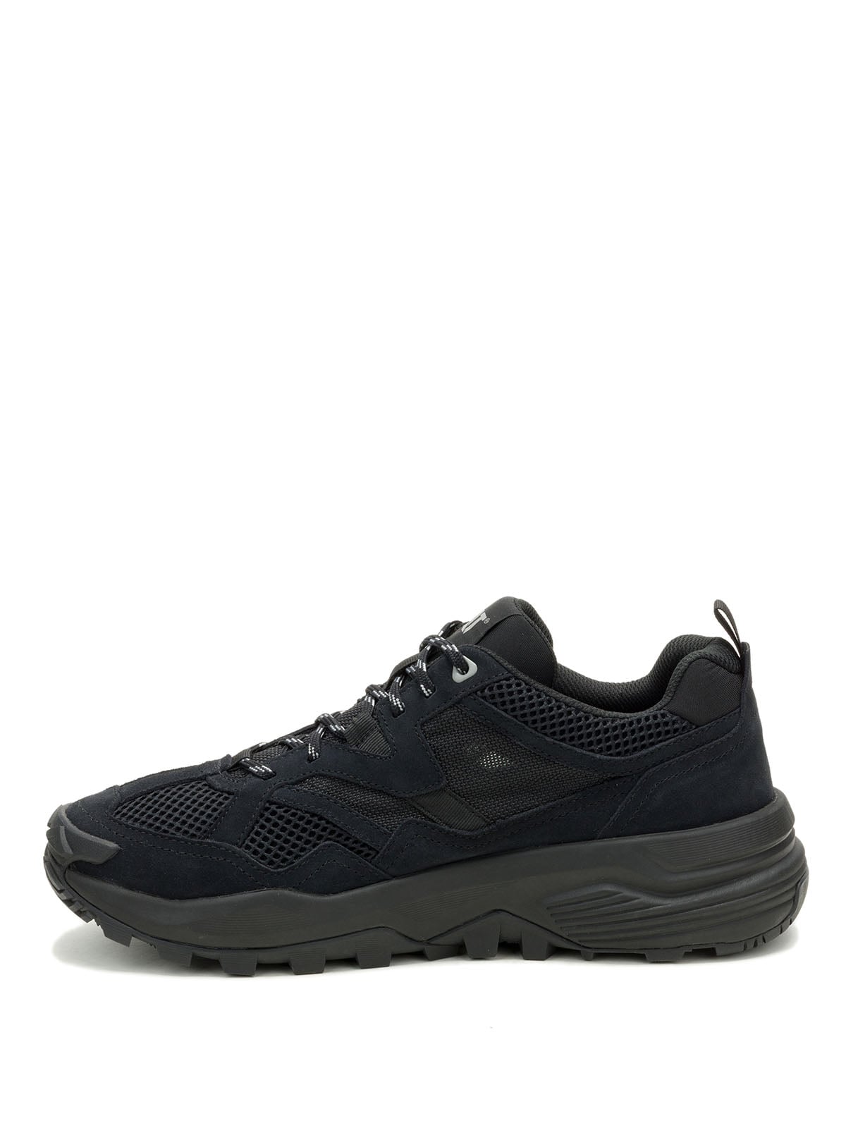 ZAPATILLA HOMBRE GRAPPLE SUEDE MESH NEGRO CAT - 4
