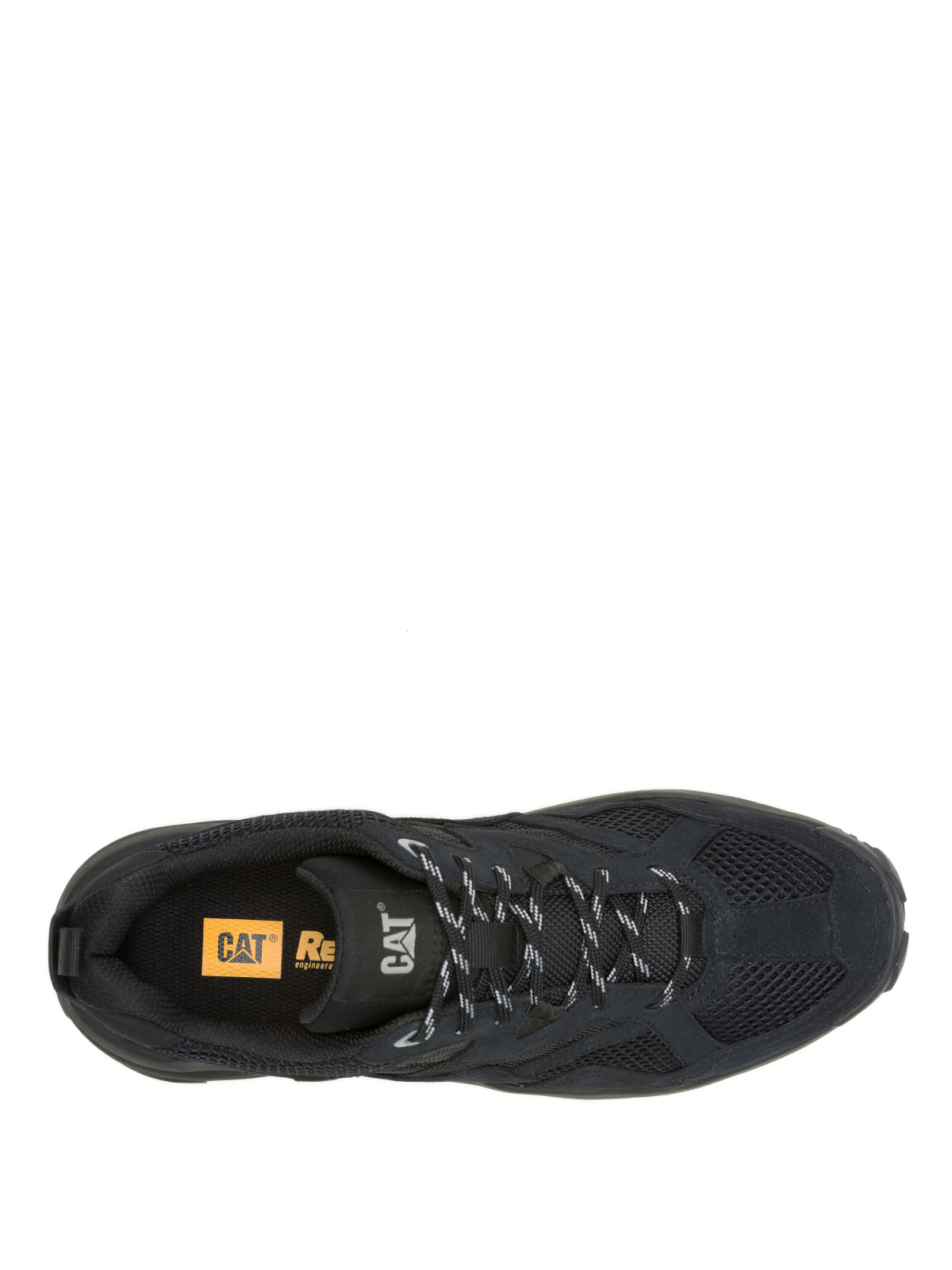 ZAPATILLA HOMBRE GRAPPLE SUEDE MESH NEGRO CAT - 7