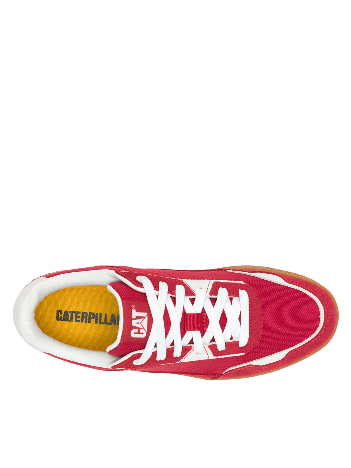 ZAPATILLA PAUSE RETRO CANVAS HOMBRE EN COLOR ROJO CAT - 7