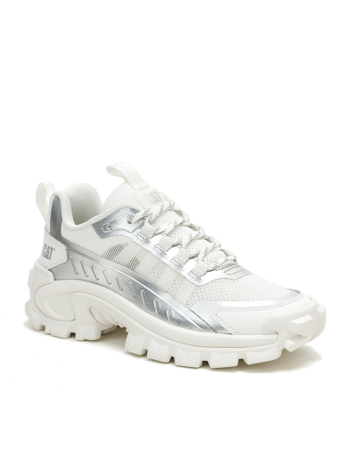 ZAPATILLA INTRUDER LIGHTNING MESH MUJER PLATEADO CAT - 1