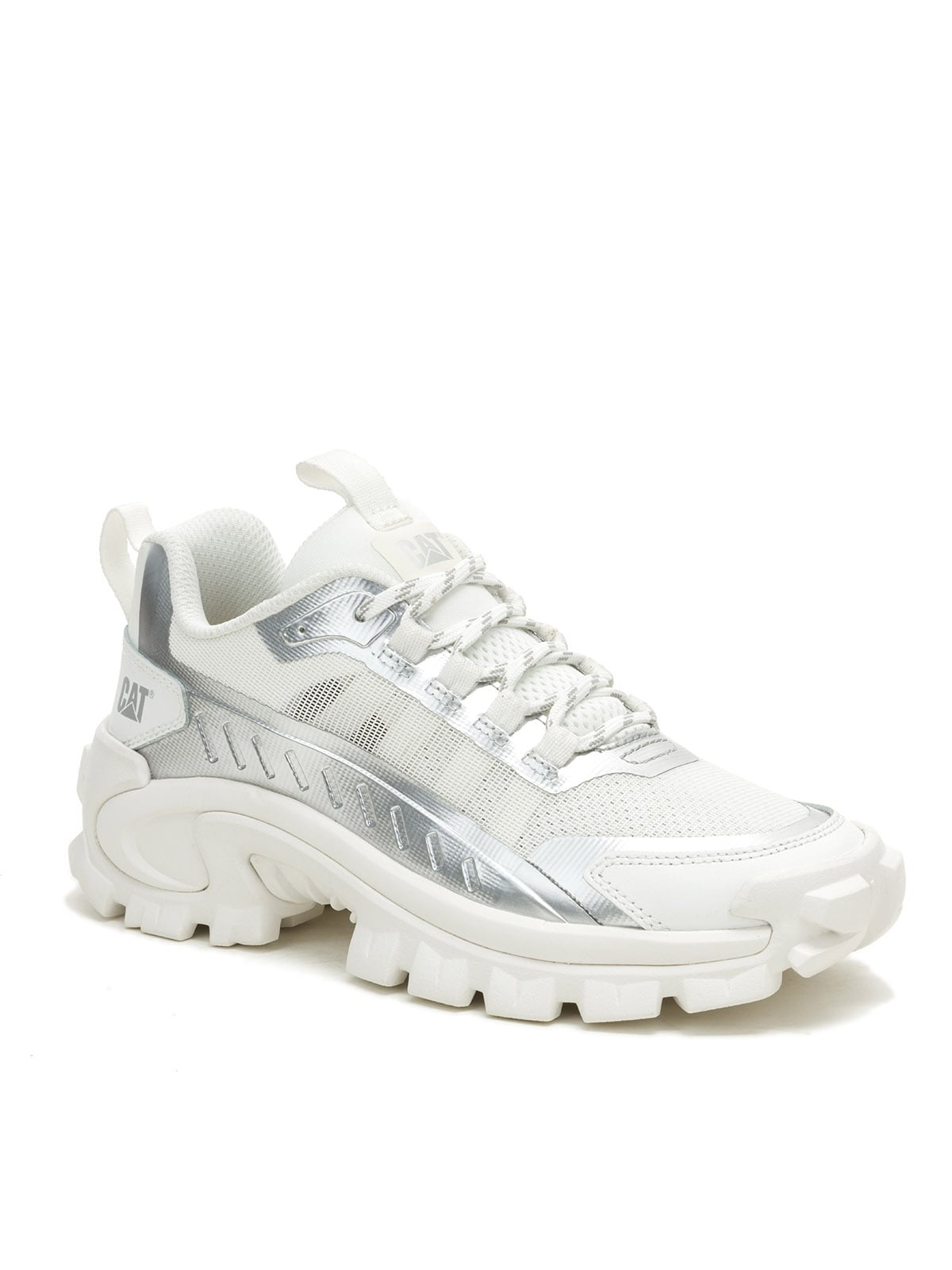 ZAPATILLA INTRUDER LIGHTNING MESH MUJER PLATEADO CAT - 1