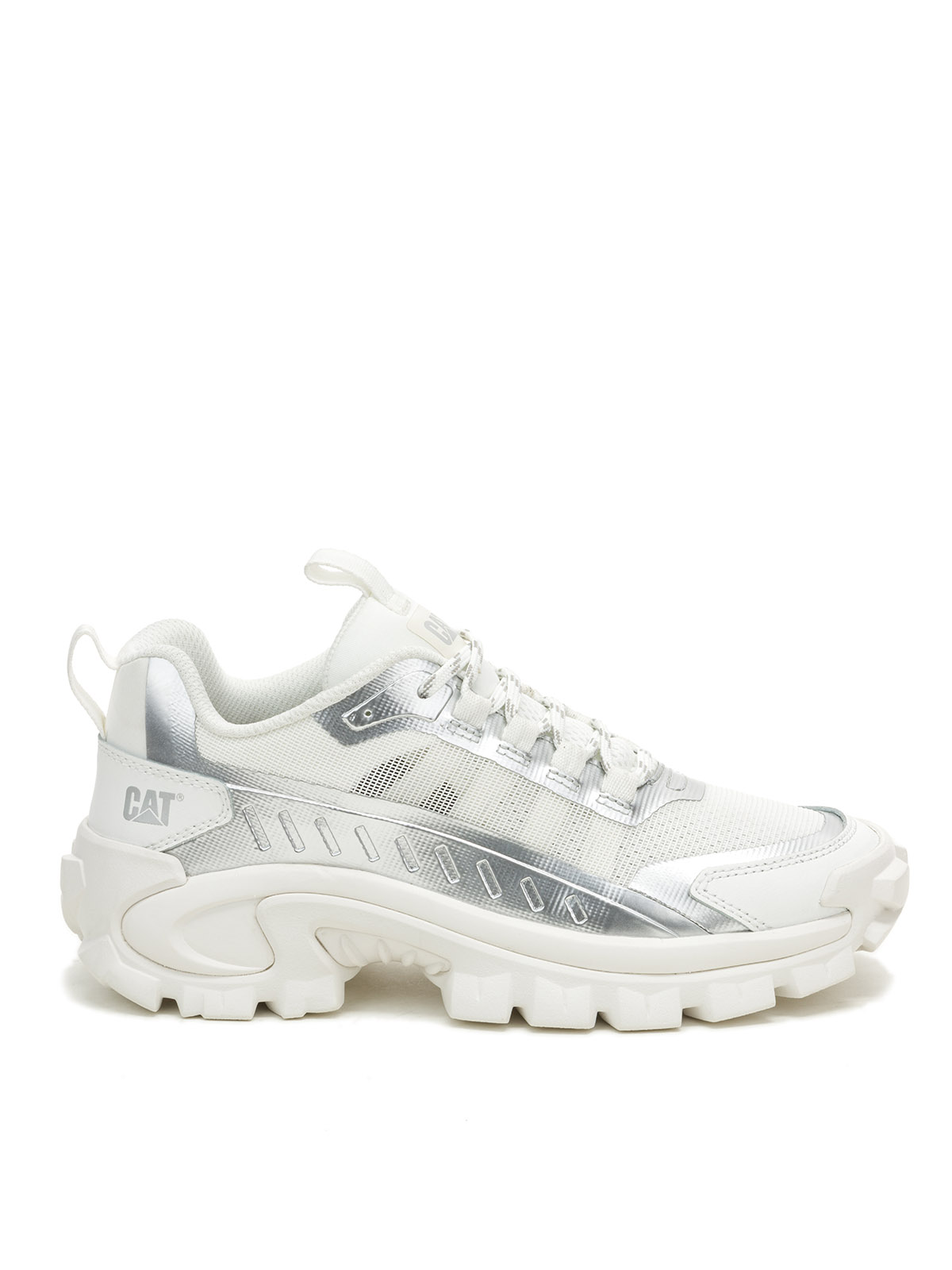 ZAPATILLA INTRUDER LIGHTNING MESH MUJER PLATEADO CAT - 2