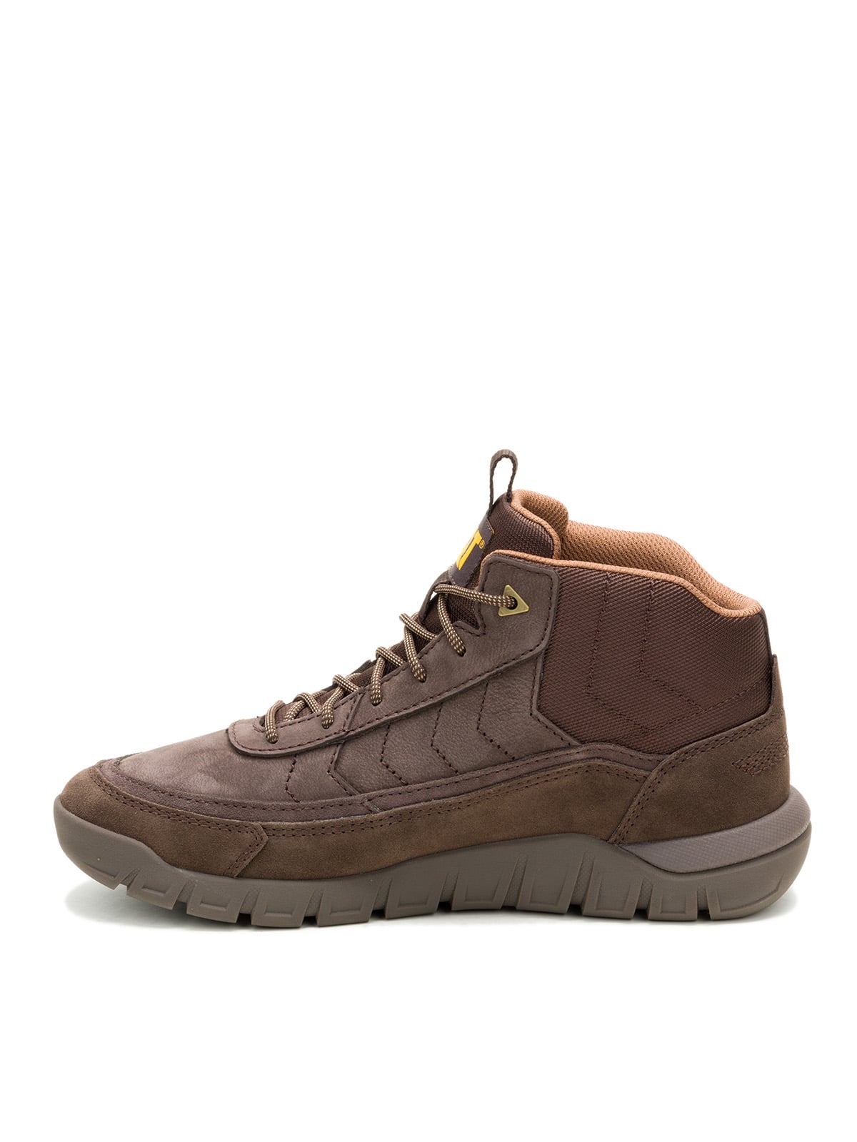 ZAPATILLA CAÑA ALTA VERSAGE MID HOMBRE EN COLOR CAFE OSCURO CAT - 4