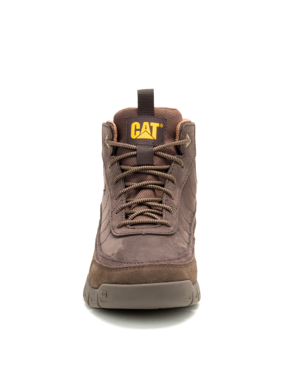 ZAPATILLA CAÑA ALTA VERSAGE MID HOMBRE EN COLOR CAFE OSCURO CAT - 5