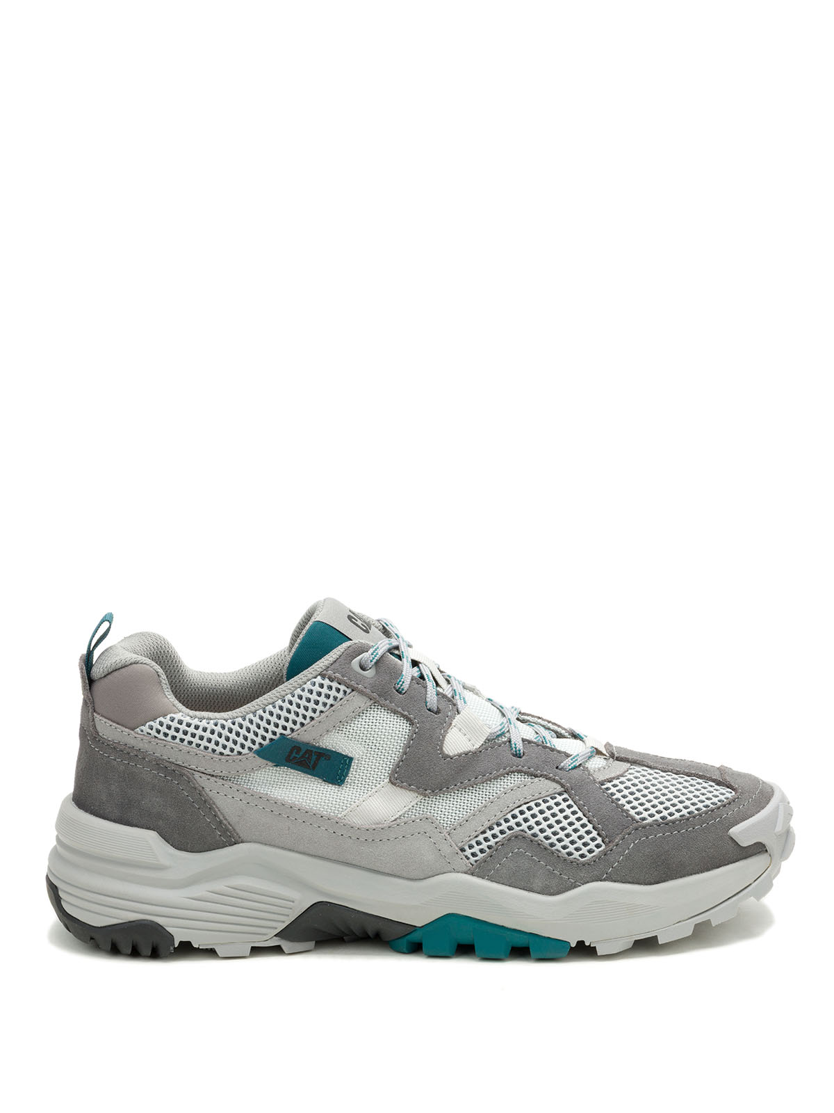 ZAPATILLA HOMBRE GRAPPLE SUEDE MESH GRIS CAT - 2