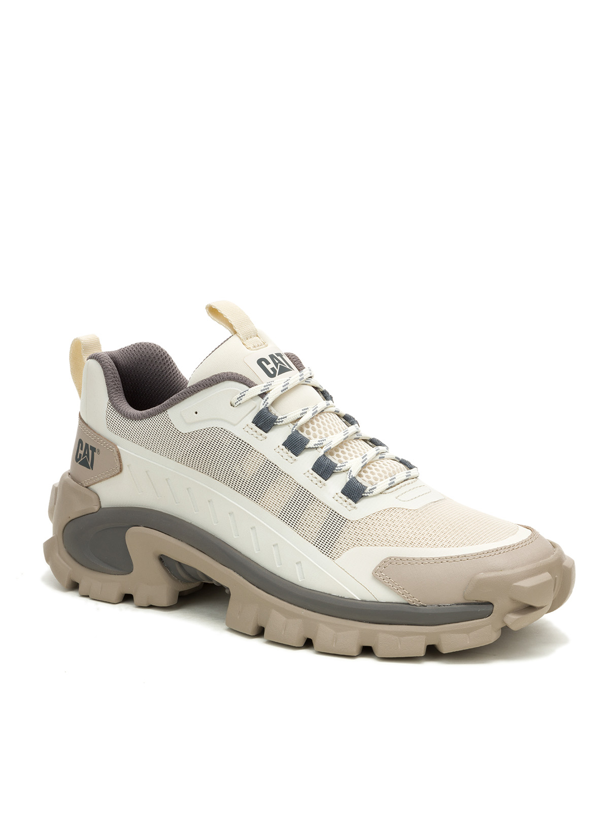 ZAPATILLA INTRUDER LIGHTNING MESH HOMBRE BEIGE CAT - 1