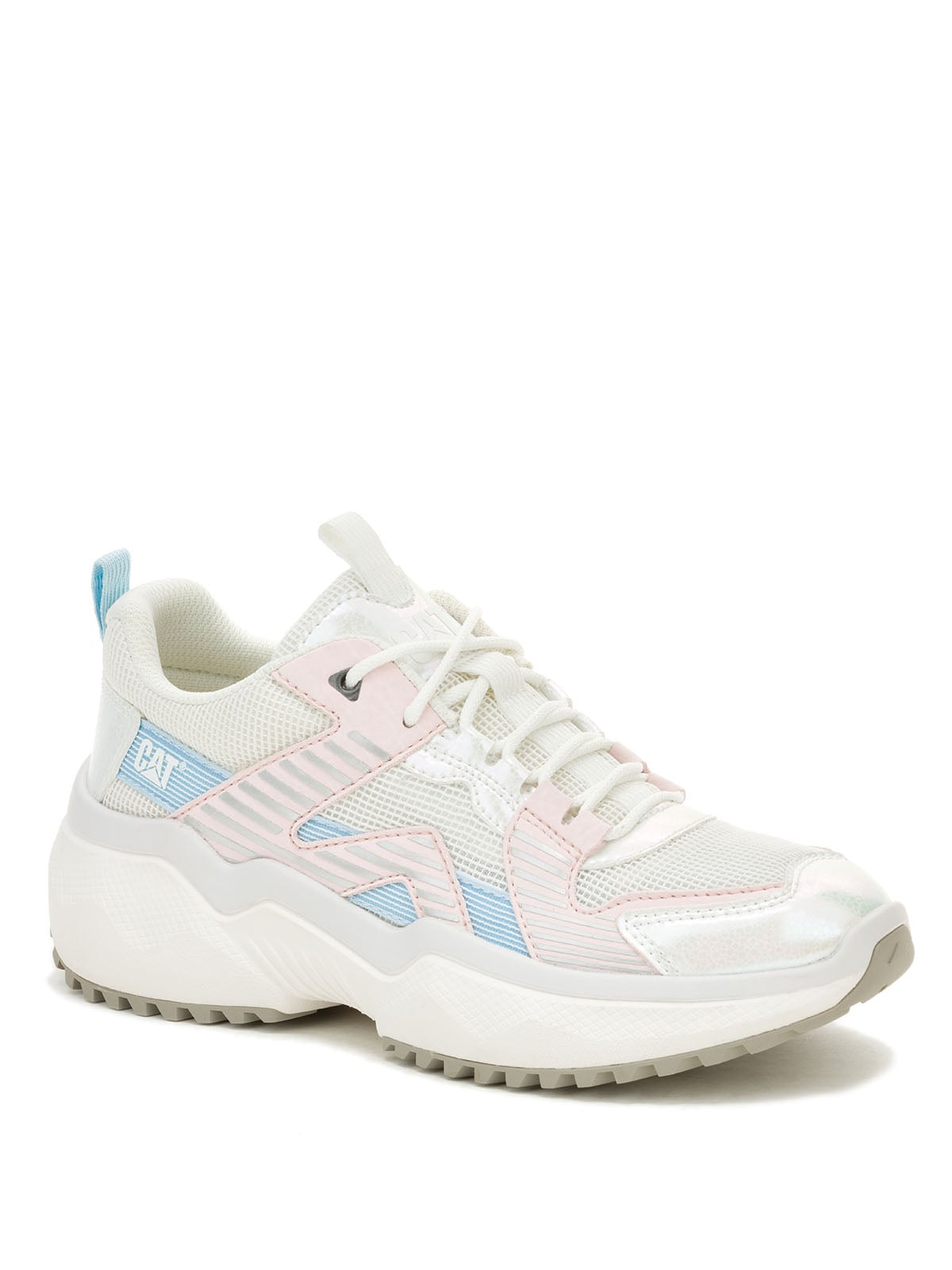 ZAPATILLA MUJER HASTEN MESH EN COLOR BLANCO CAT - 1