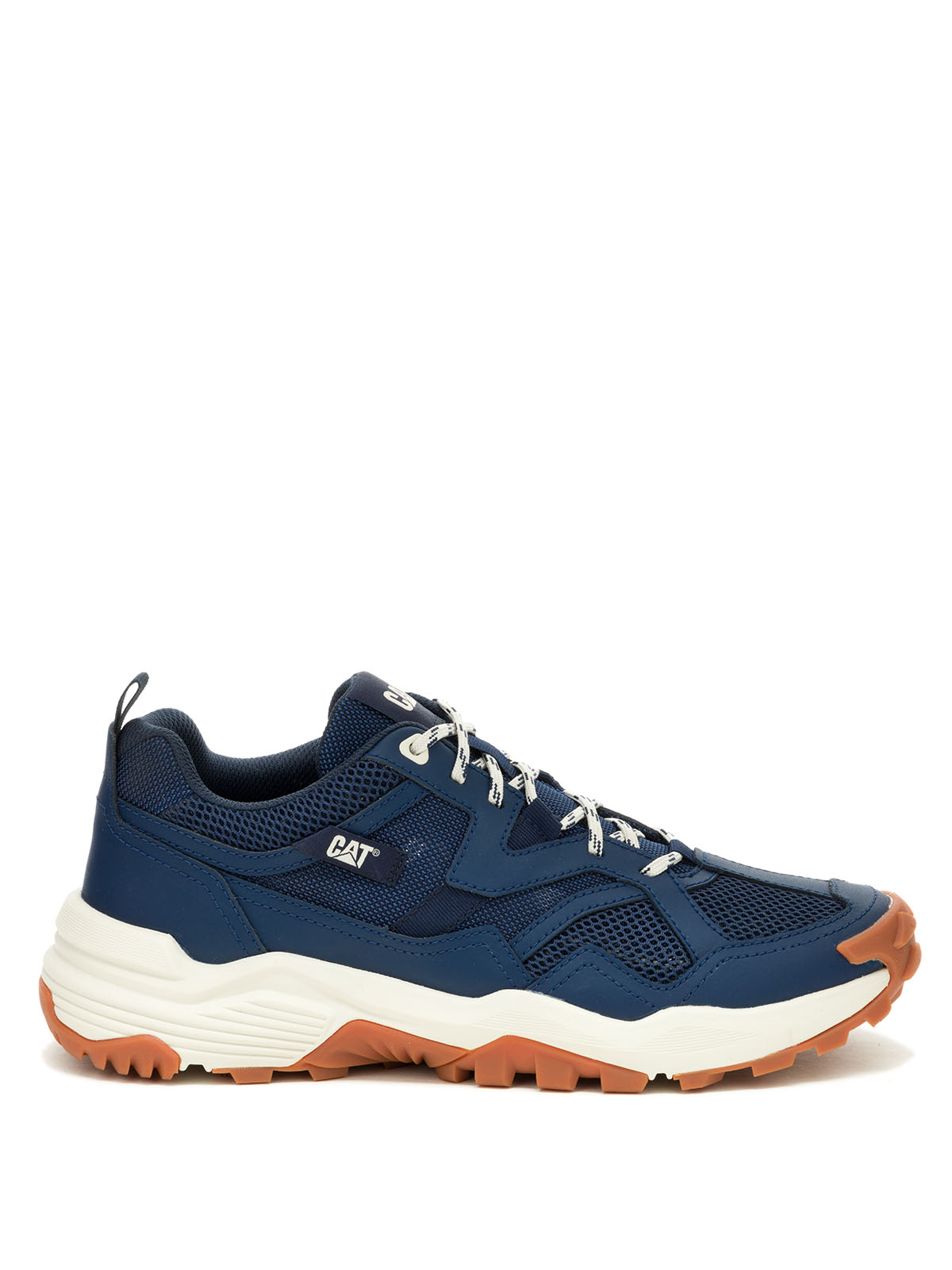 ZAPATILLA HOMBRE GRAPPLE LEATHER MESH AZUL CAT - 2
