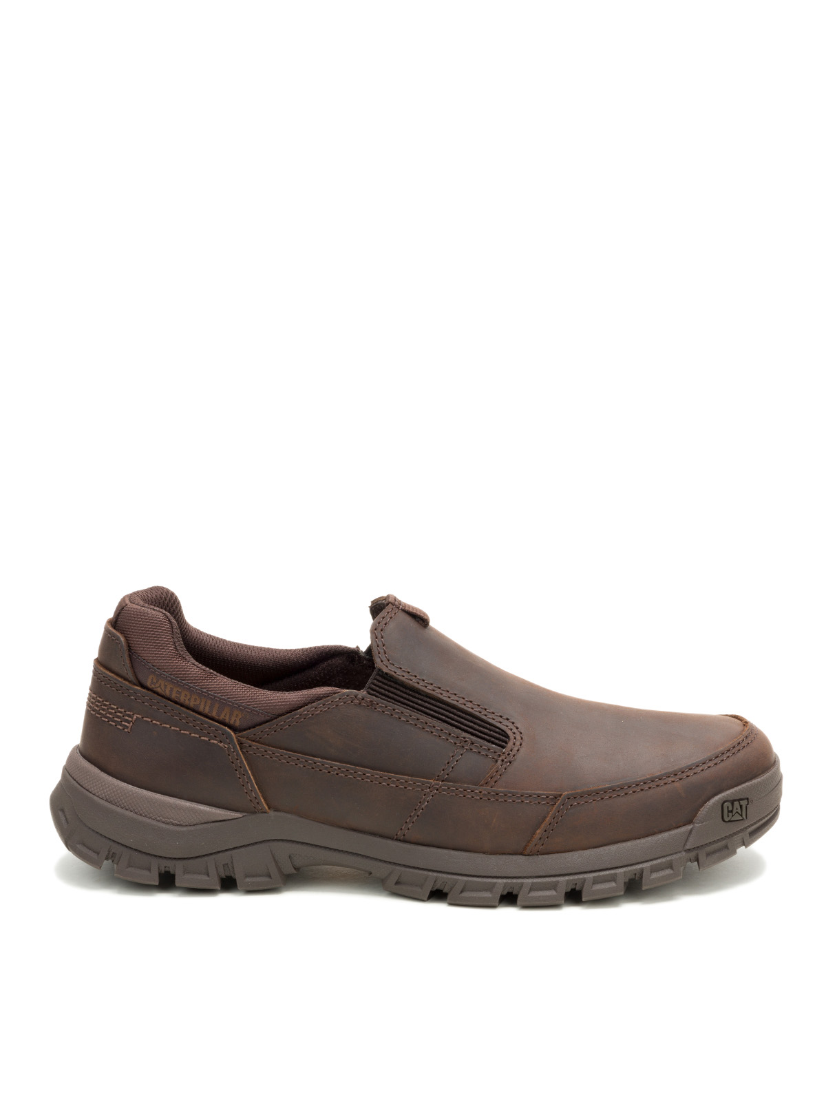 ZAPATILLA CUERO THRESHOLD SLIP ON HOMBRE EN COLOR CAFE CAT - 2