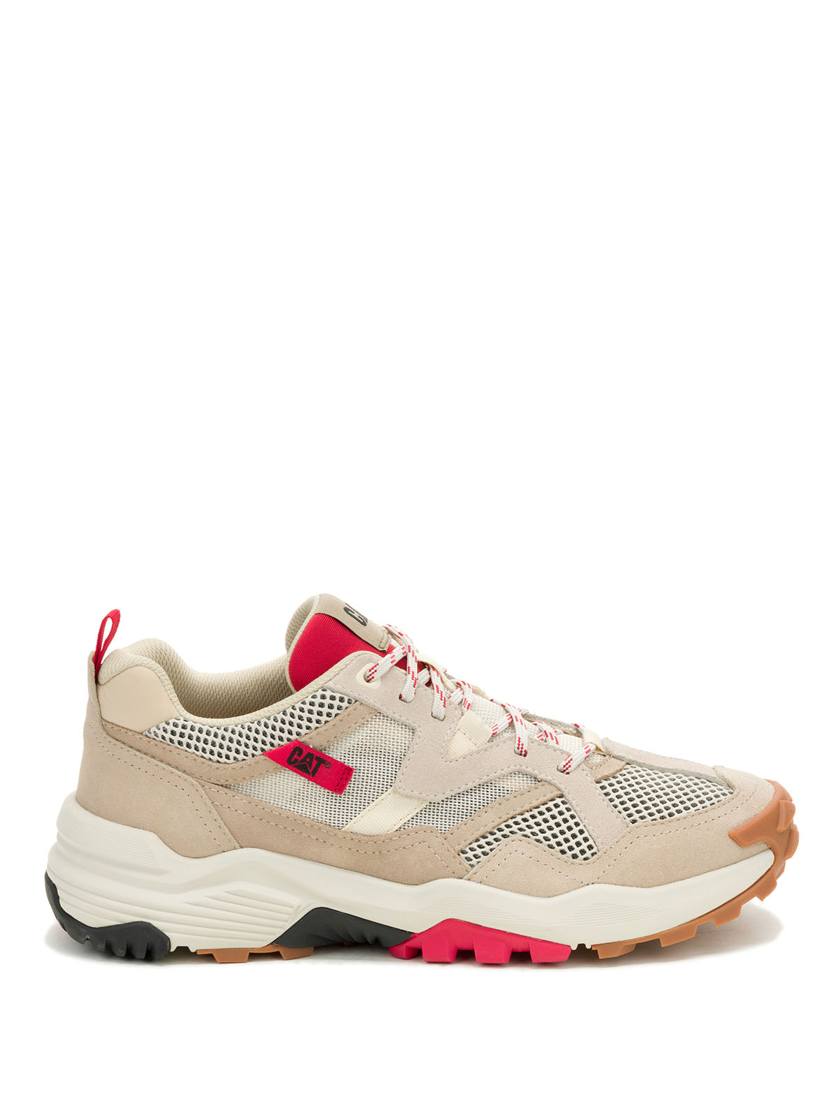 ZAPATILLA HOMBRE GRAPPLE SUEDE MESH BEIGE CAT - 2