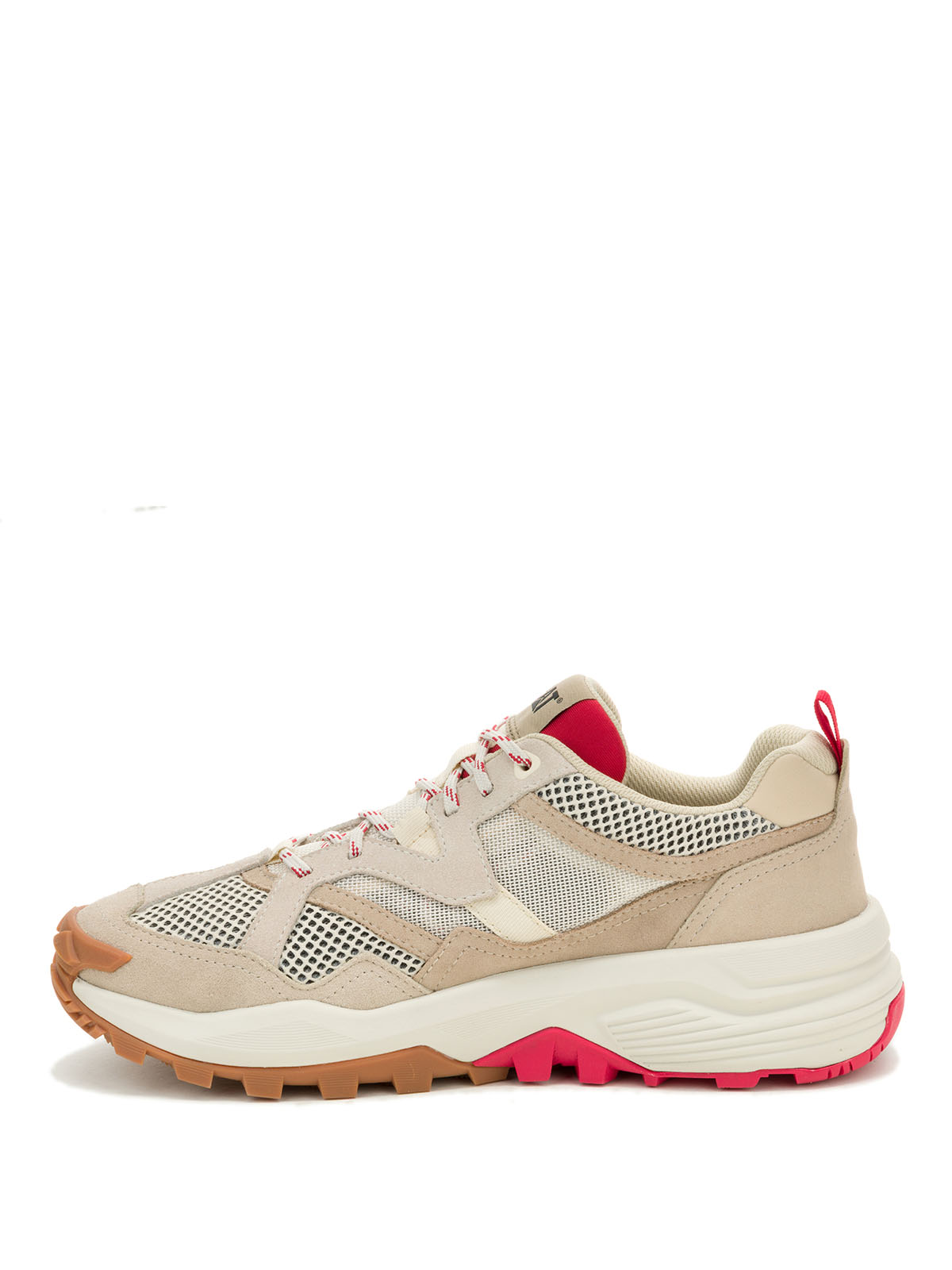 ZAPATILLA HOMBRE GRAPPLE SUEDE MESH BEIGE CAT - 4