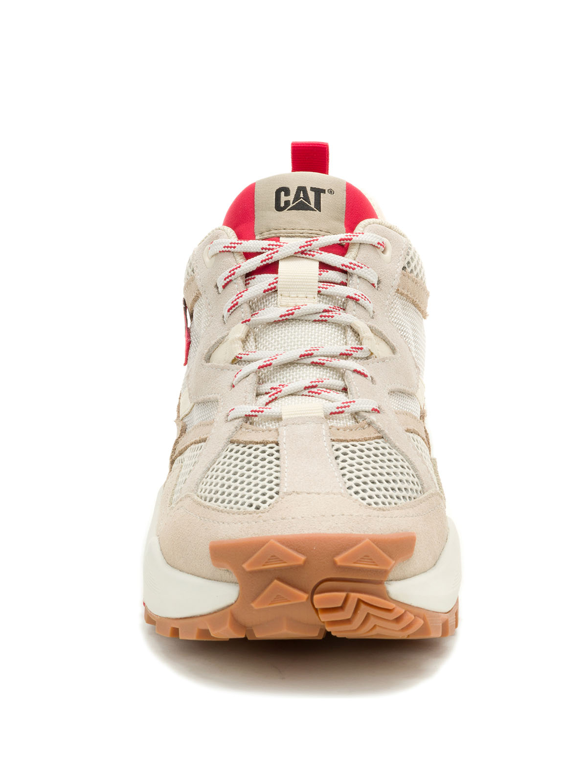 ZAPATILLA HOMBRE GRAPPLE SUEDE MESH BEIGE CAT - 5