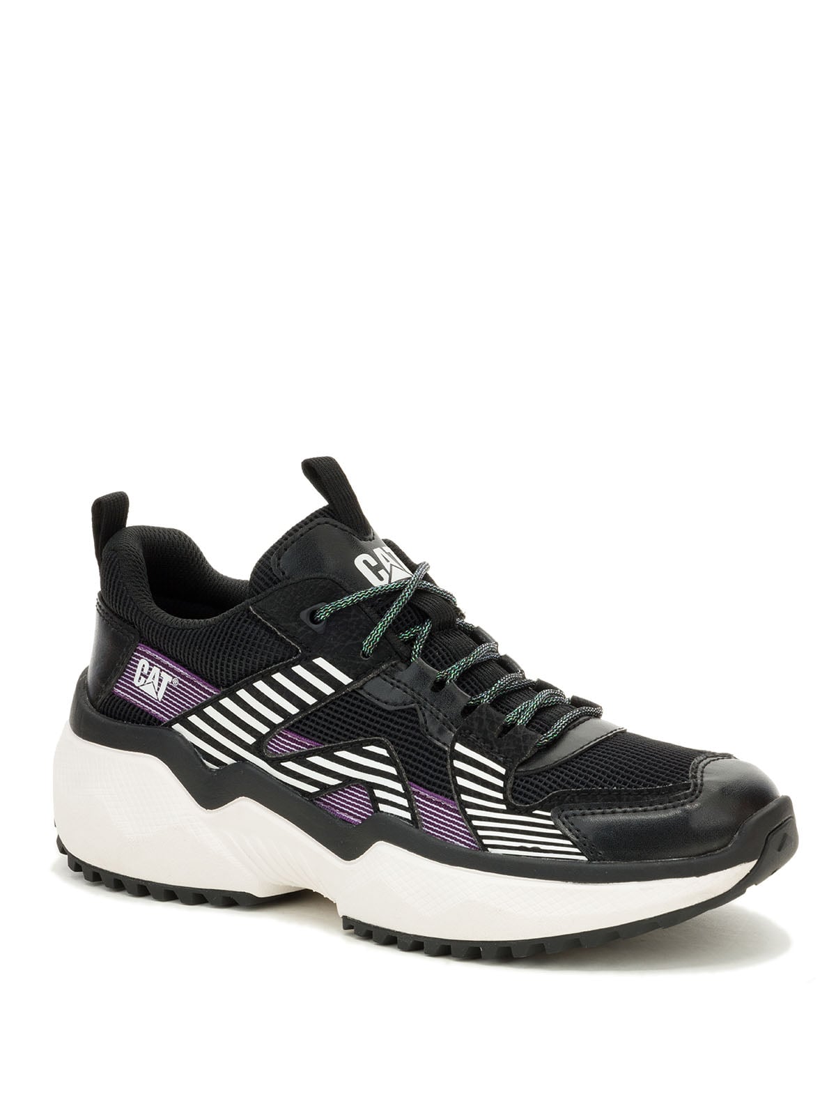 ZAPATILLA MUJER HASTEN MESH EN COLOR NEGRO CAT - 1