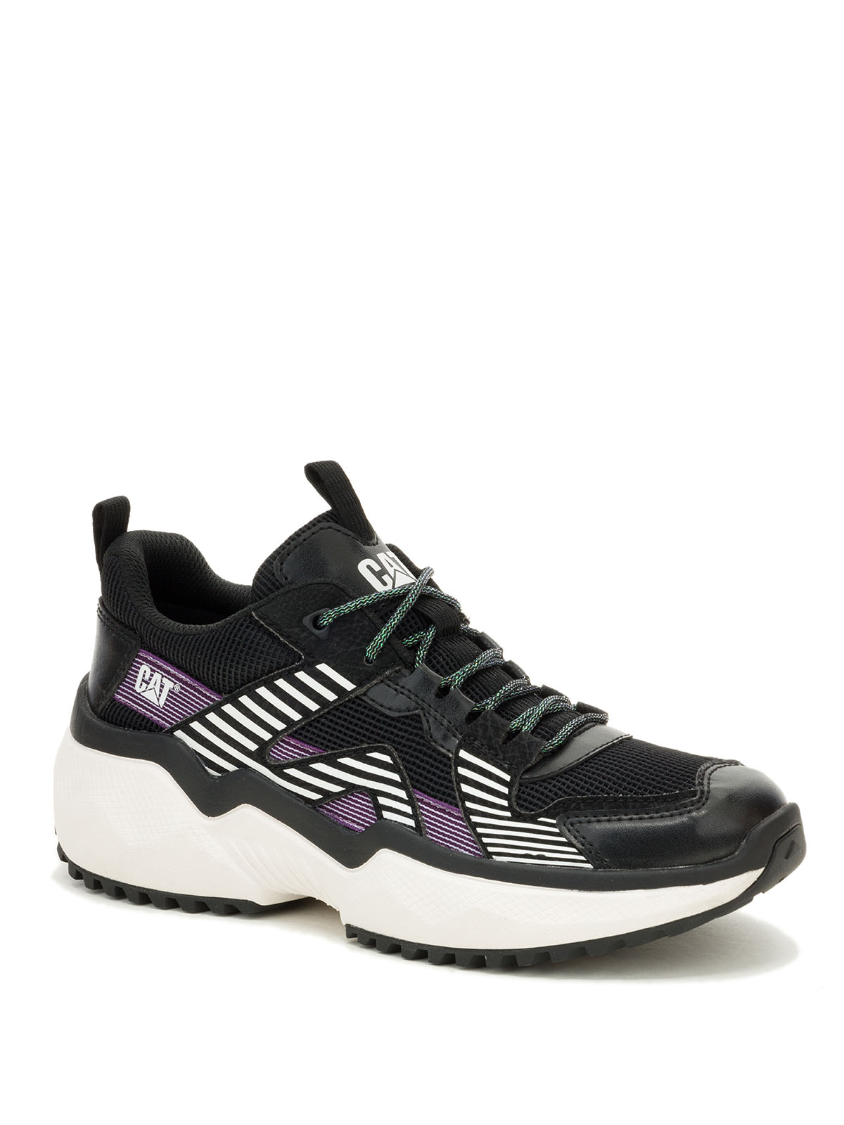 ZAPATILLA MUJER HASTEN MESH EN COLOR NEGRO CAT - 1