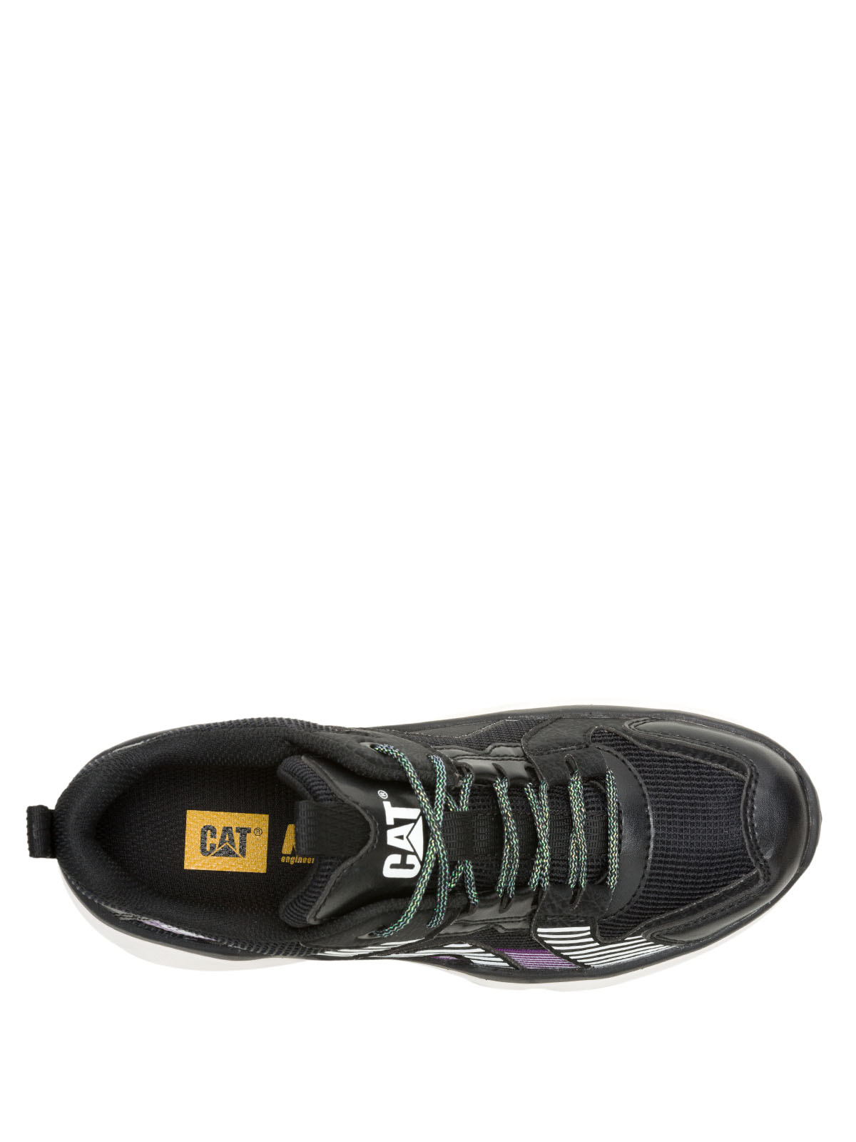 ZAPATILLA MUJER HASTEN MESH EN COLOR NEGRO CAT - 7