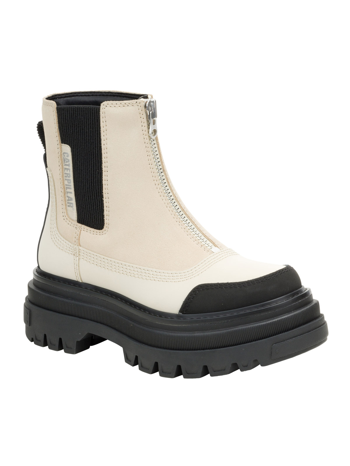 BOTÍN BOLDER CHELSEA ZIP MUJER BEIGE CAT - 1
