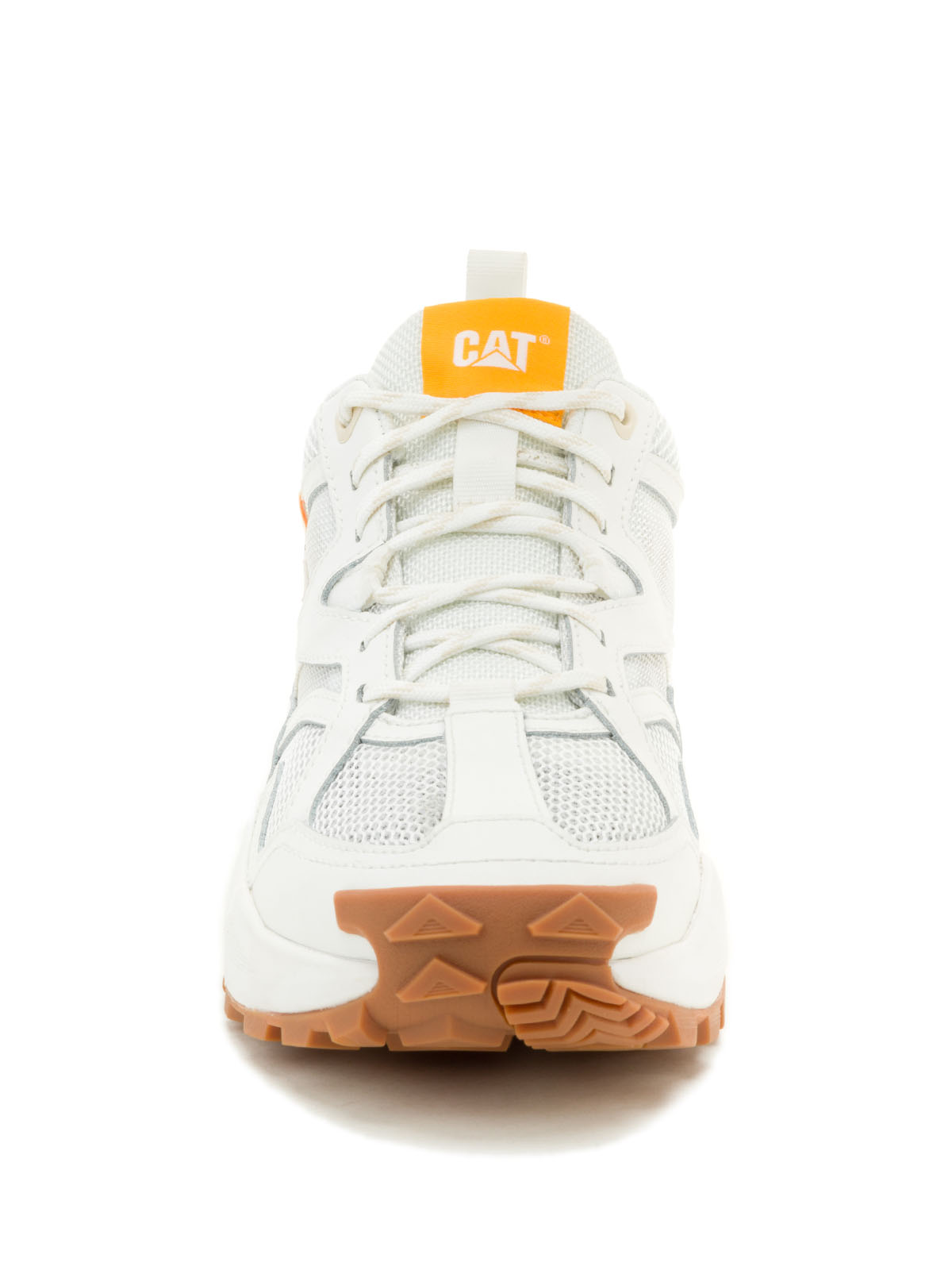 ZAPATILLA HOMBRE GRAPPLE LEATHER MESH EN COLOR BLANCO CAT - 5