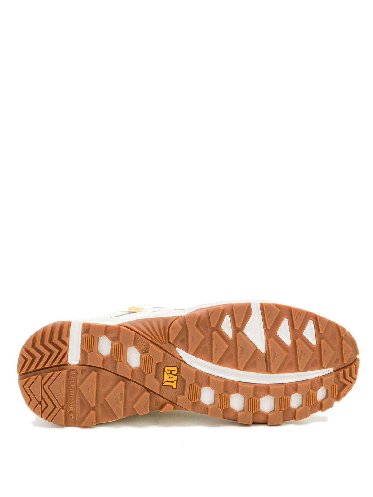 ZAPATILLA HOMBRE GRAPPLE LEATHER MESH EN COLOR BLANCO CAT - 8