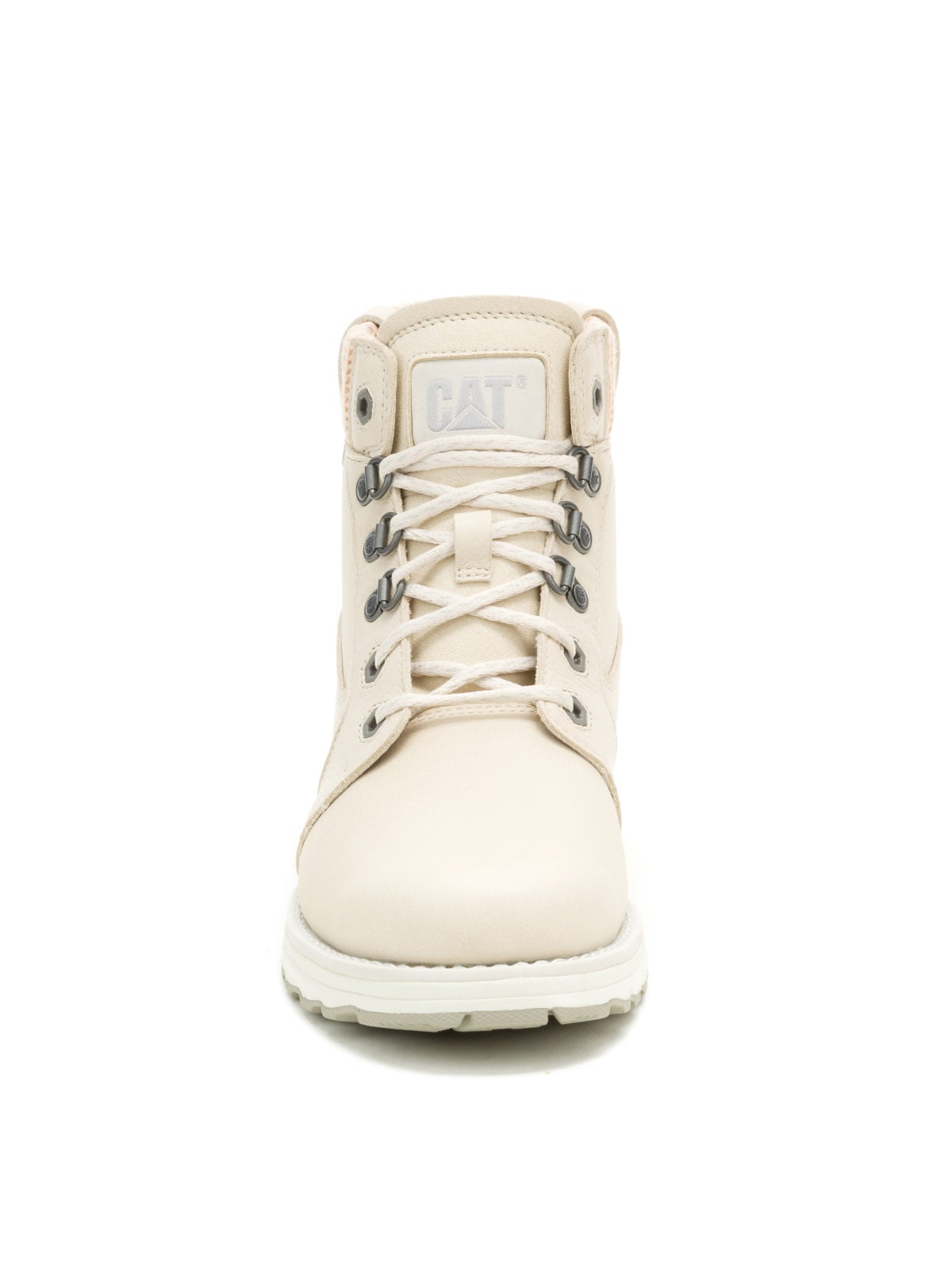 BOTÍN CUERO CHARLIE MUJER BEIGE CAT - 5