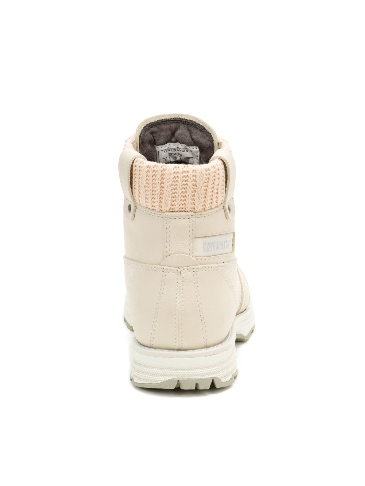 BOTÍN CUERO CHARLIE MUJER BEIGE CAT - 6