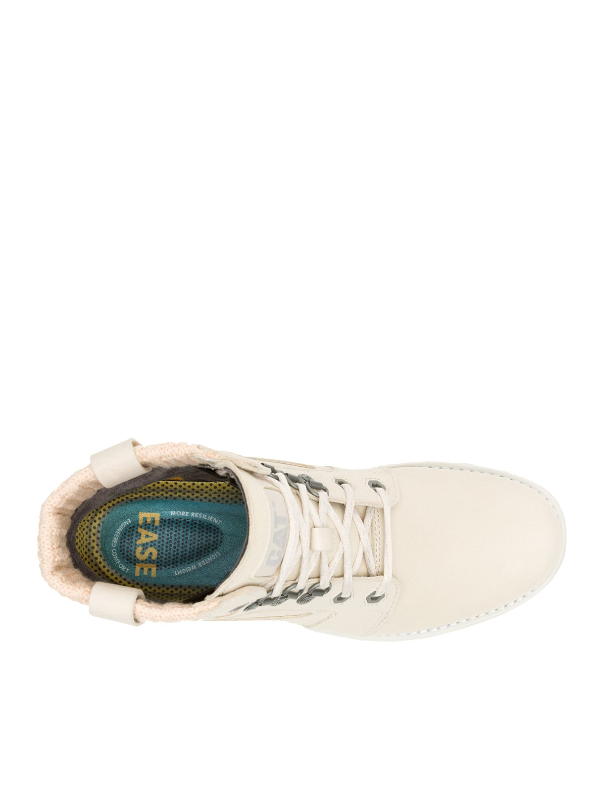 BOTÍN CUERO CHARLIE MUJER BEIGE CAT - 7