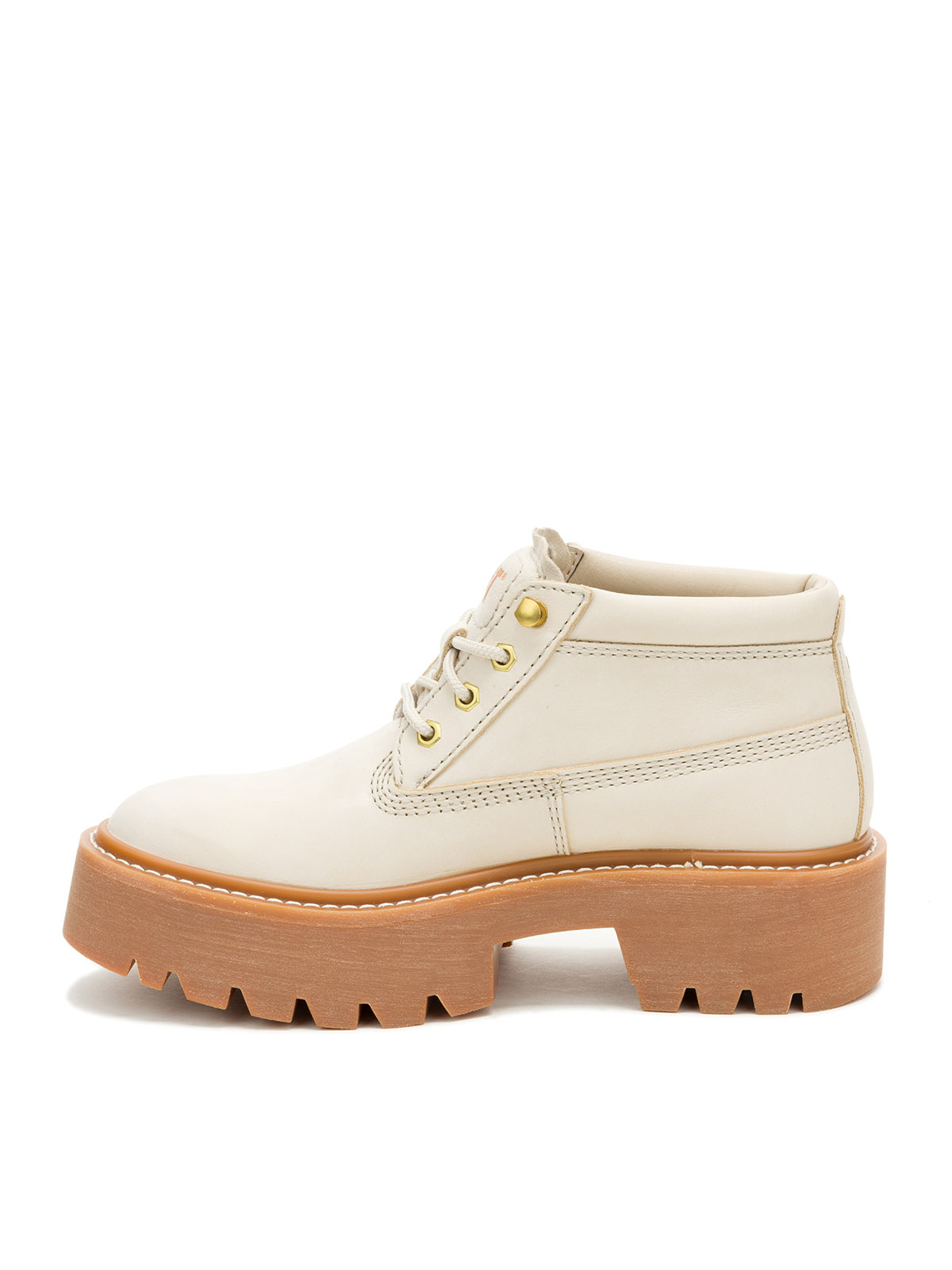 BOTÍN COLORADO MAX CHUKKA MUJER BEIGE CAT - 4